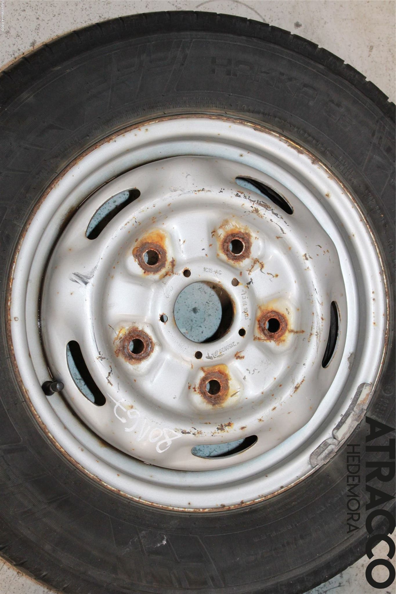 Ford TRANSIT    00-06 Sommardäck Plåtfälg 4St