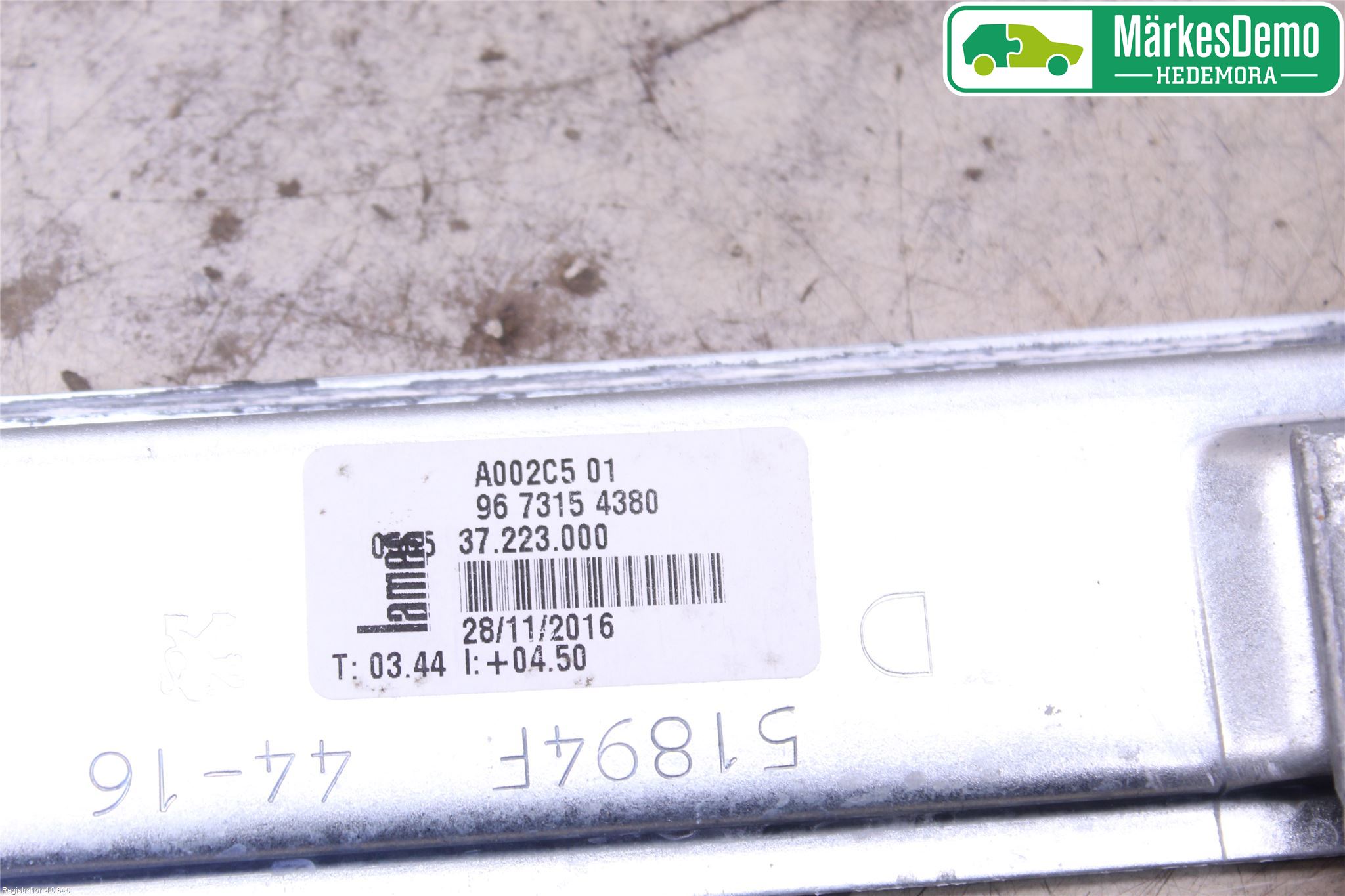 Peugeot PEUGOT 208 16-19 Fönsterhiss El Kompl