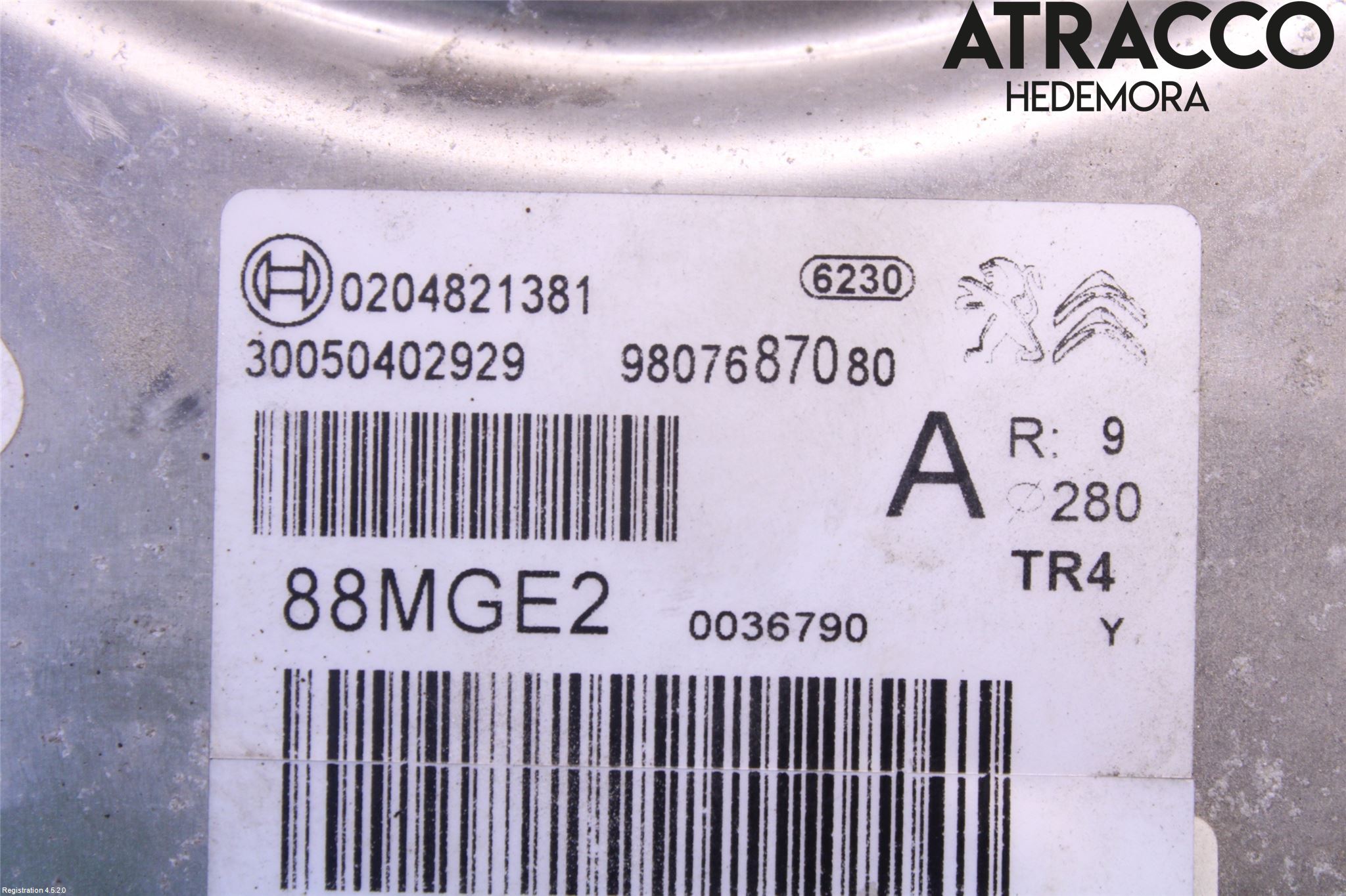 Peugeot 3008 17-24 Bromsservo