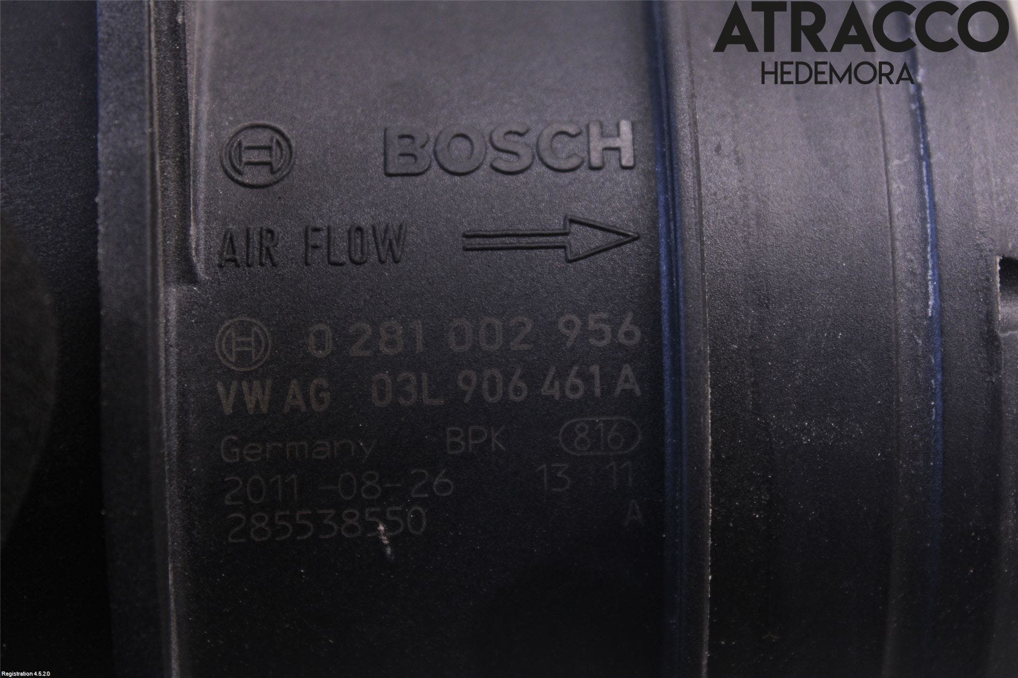 Volkswagen VW AMAROK 2H 10-22 Injluftmassamätare