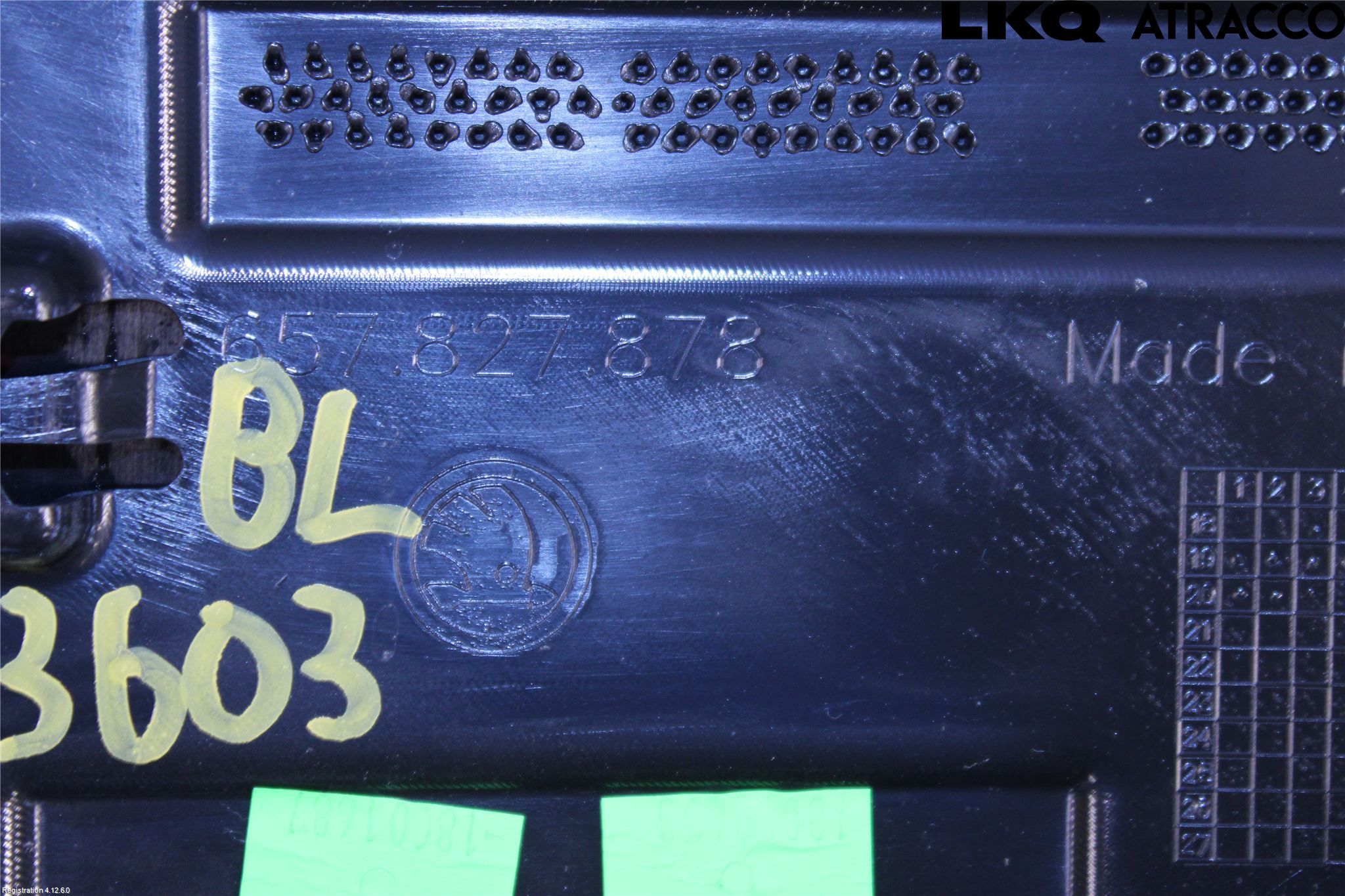 Skoda SCALA 19- Spoiler Baklucka