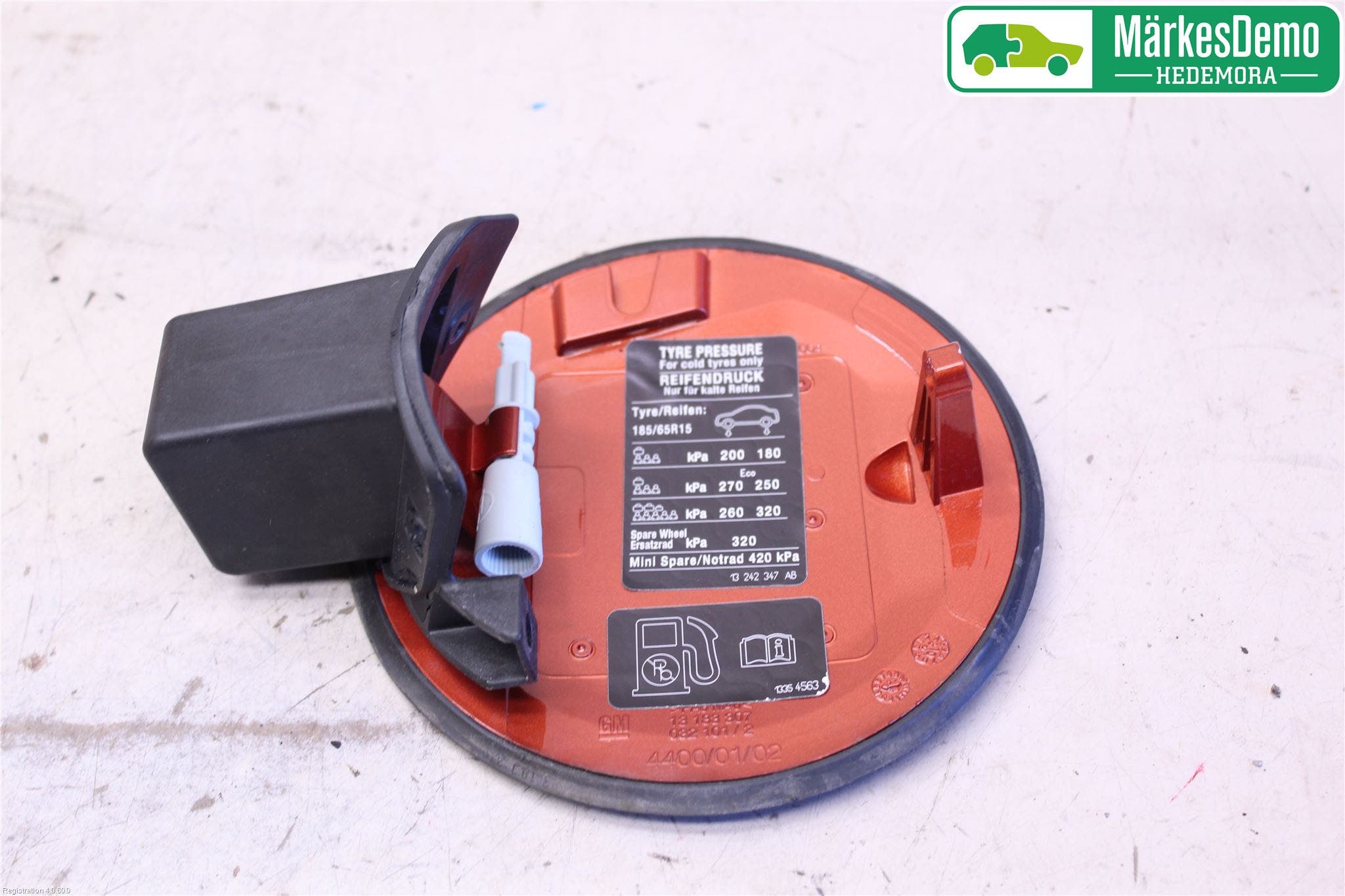 Opel CORSA D 07-14 Tanklucka