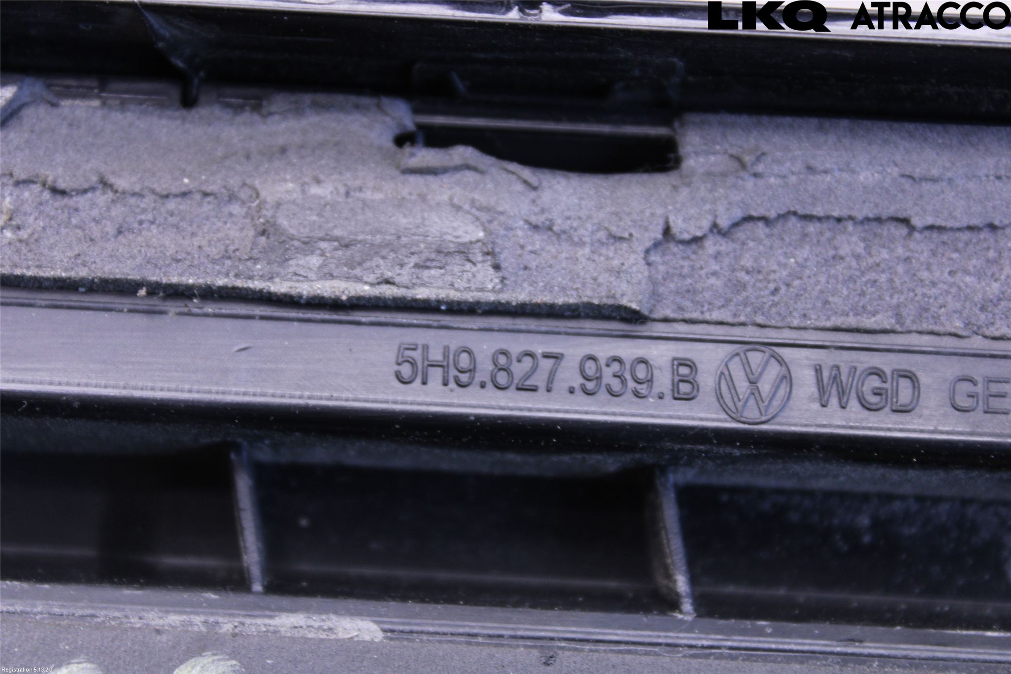 Volkswagen VW GOLF / E-GOLF VIII 20- Bakruta - Dekorlist