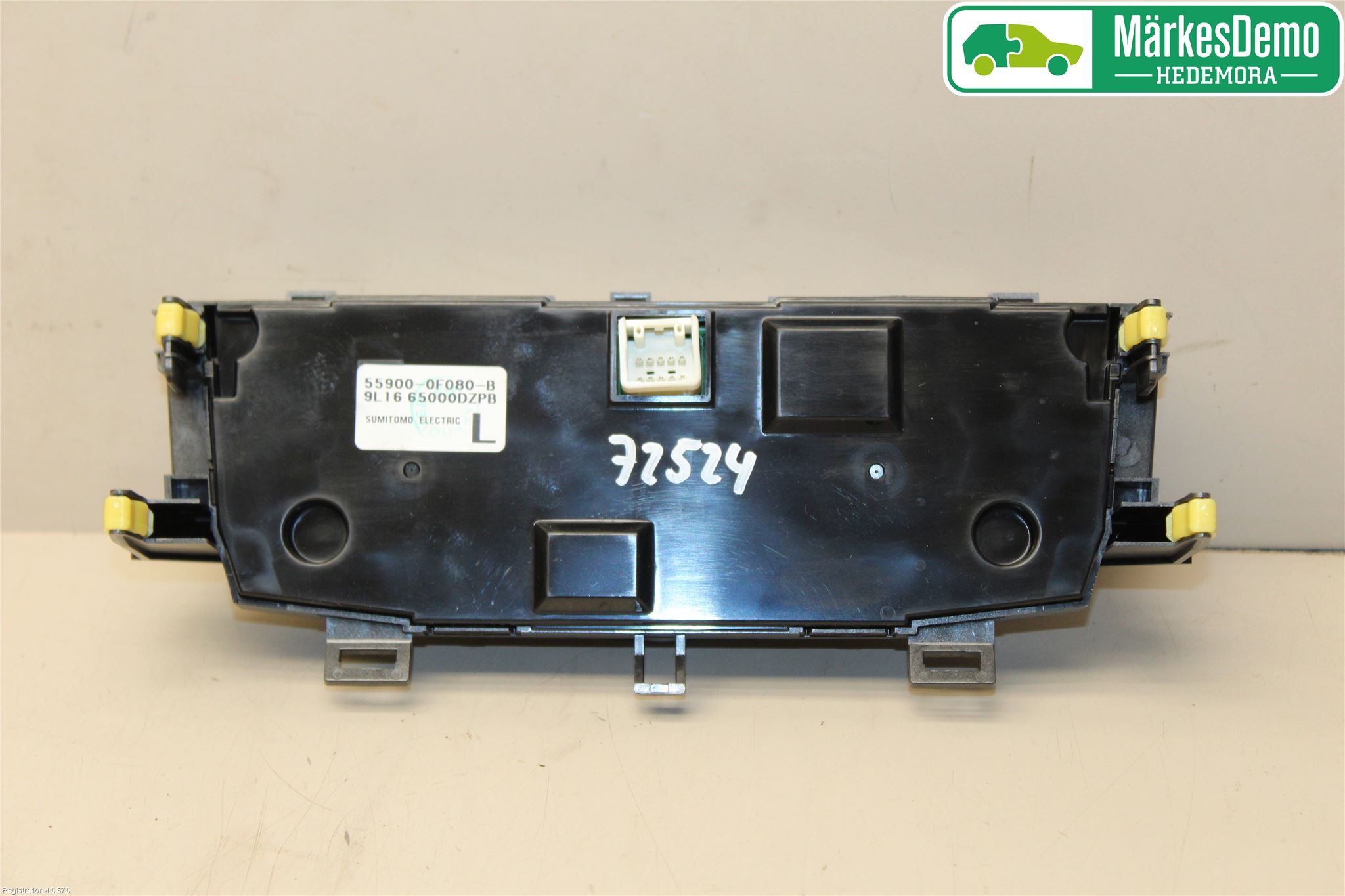 Toyota VERSO 09-18 Ac Styrenhet Ac Manöveren