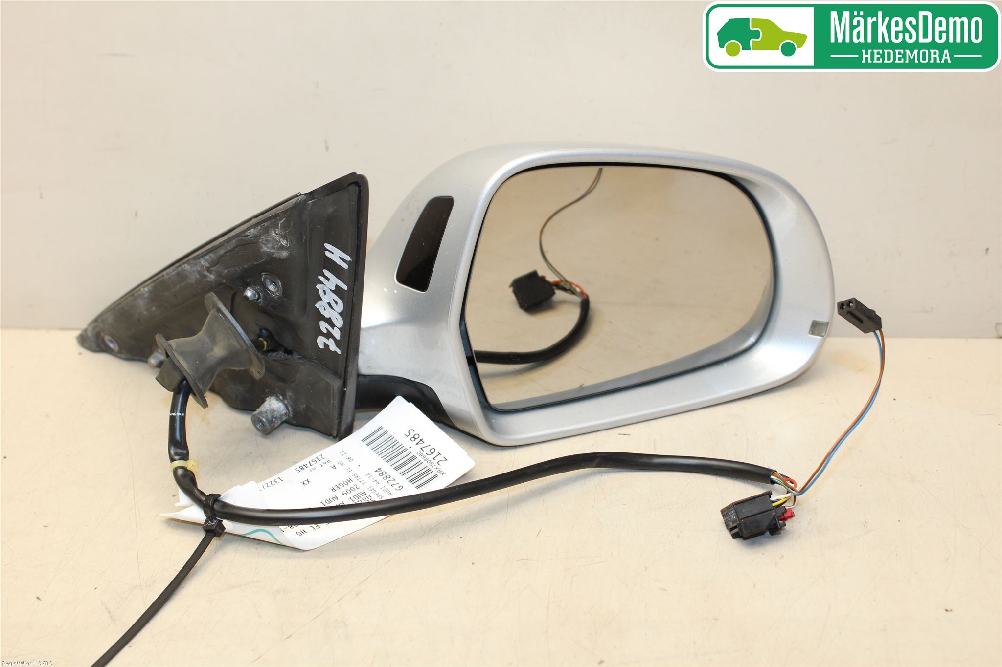 Audi A4/S4 08-11 Spegel Yttre El Hö