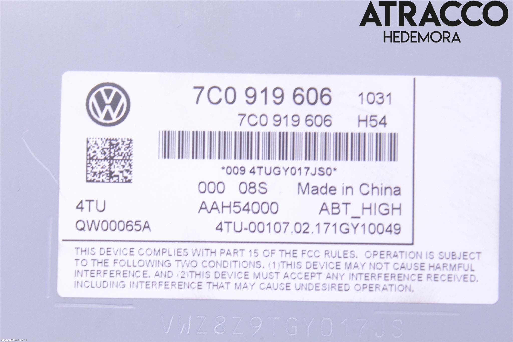 Volkswagen VW TIGUAN 16-24 Cd Radio - Multimediapanel