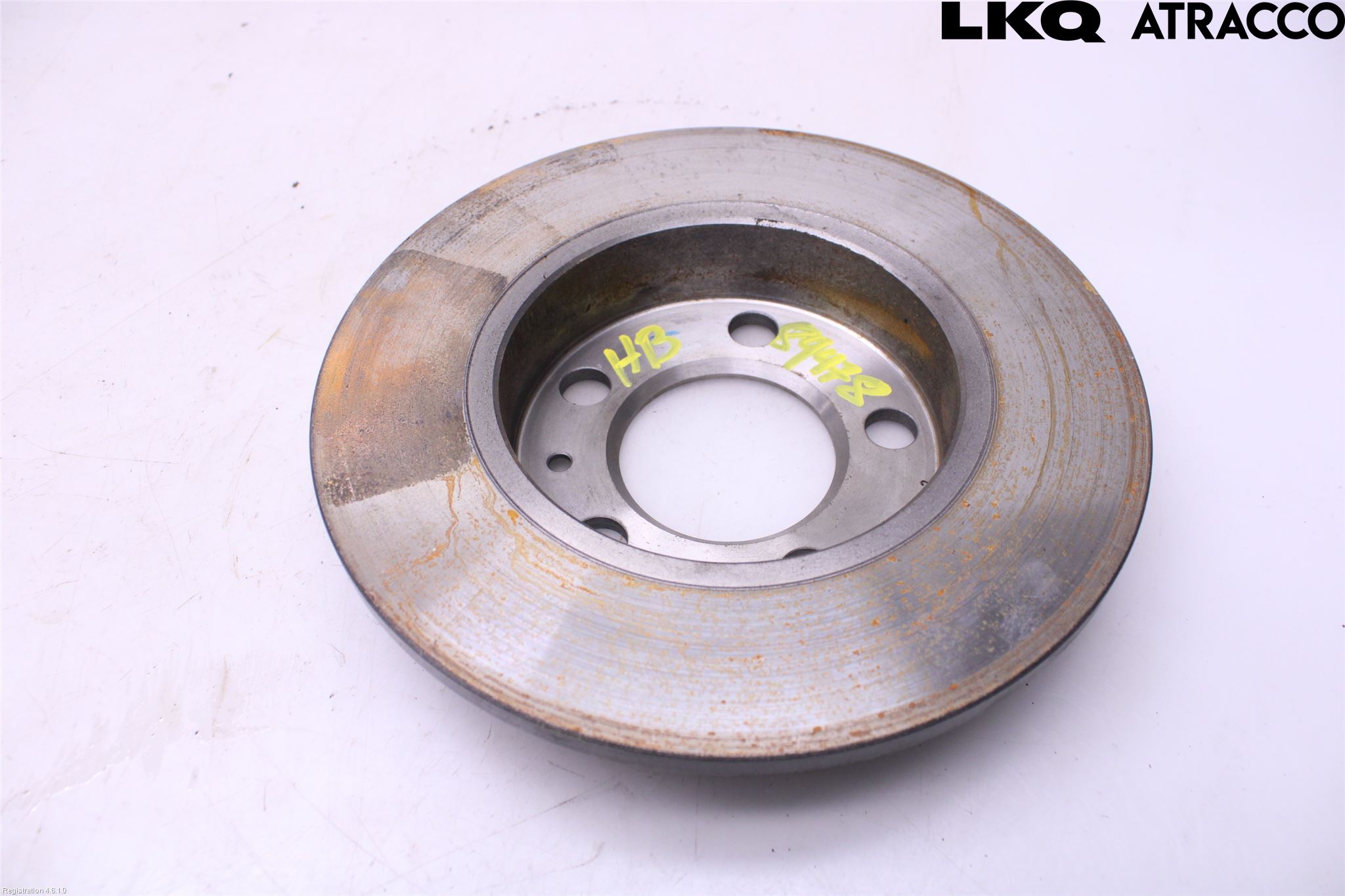 Volkswagen VW POLO 10-17 Bromsskiva Bak