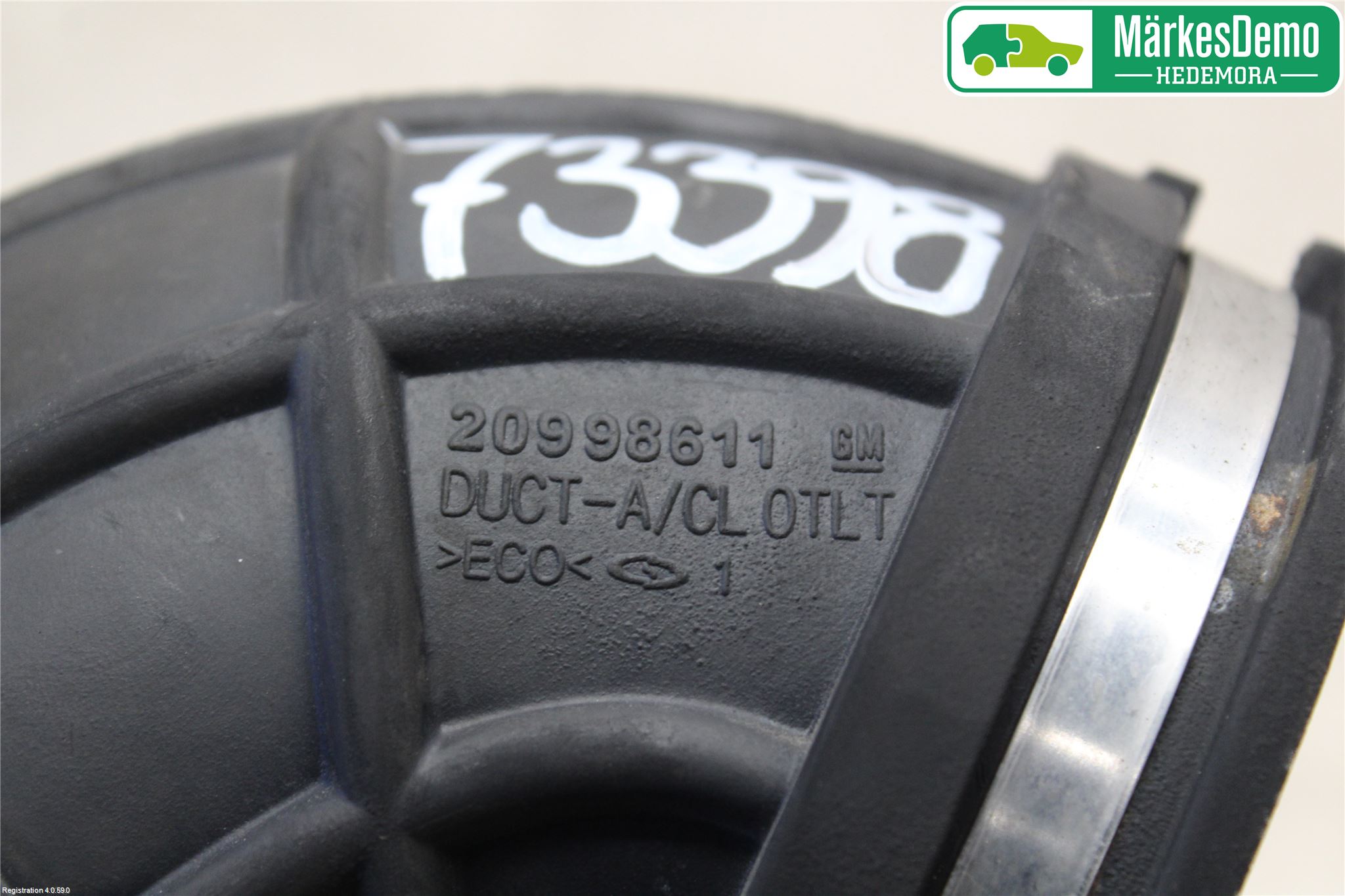 Chevrolet CAPTIVA Injgummibälg-Slang