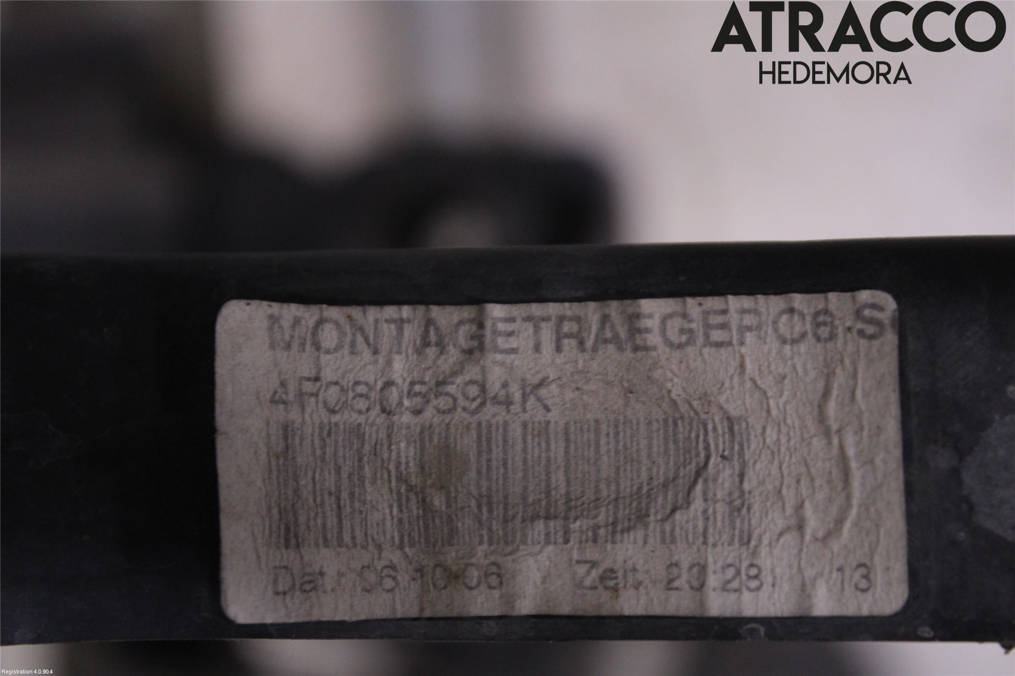 Audi A6/S6     05-11 Frontplåt