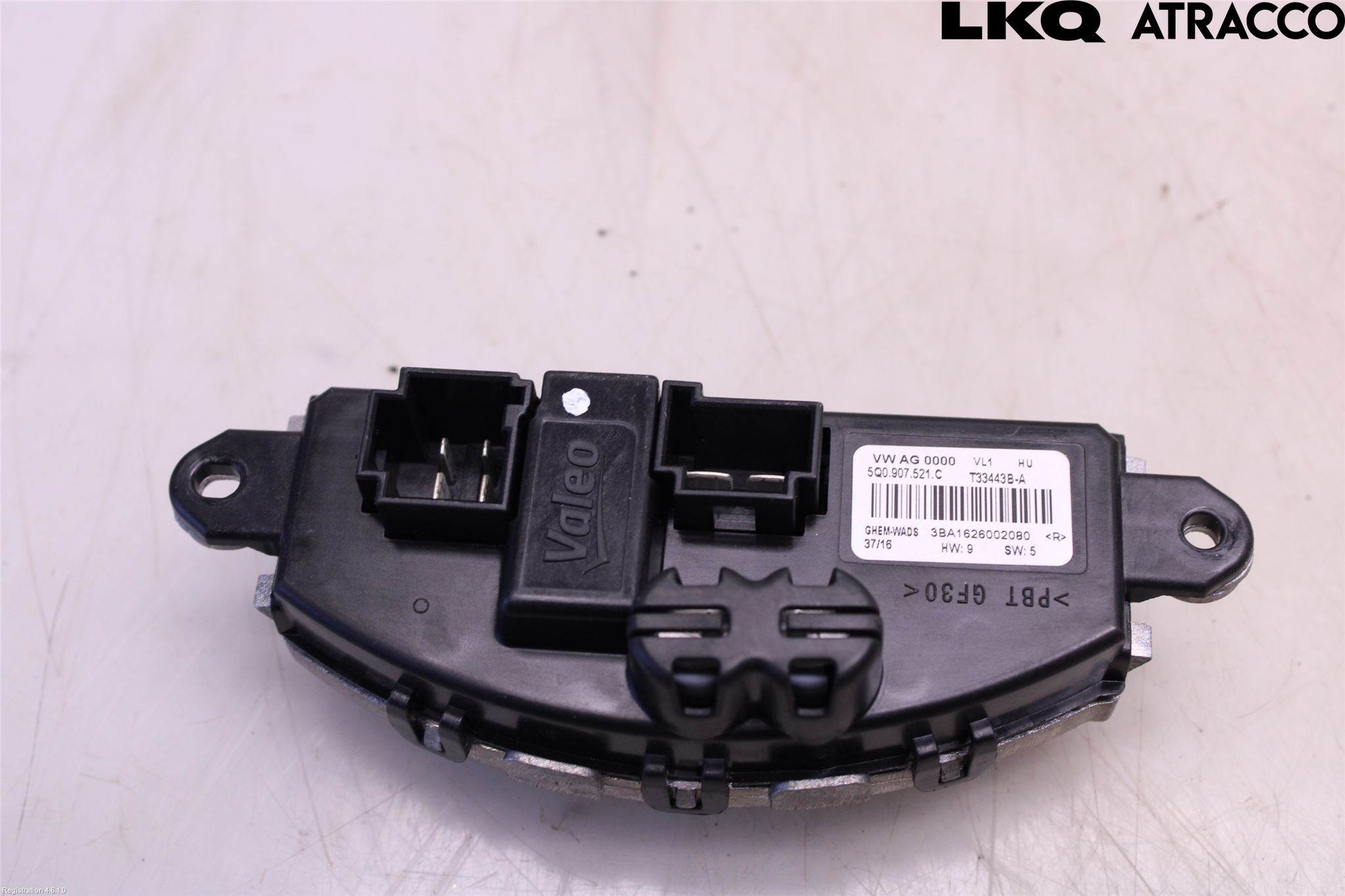 Volkswagen VW GOLF / E-GOLF VII 13-20 Kylfläktsmotstånd