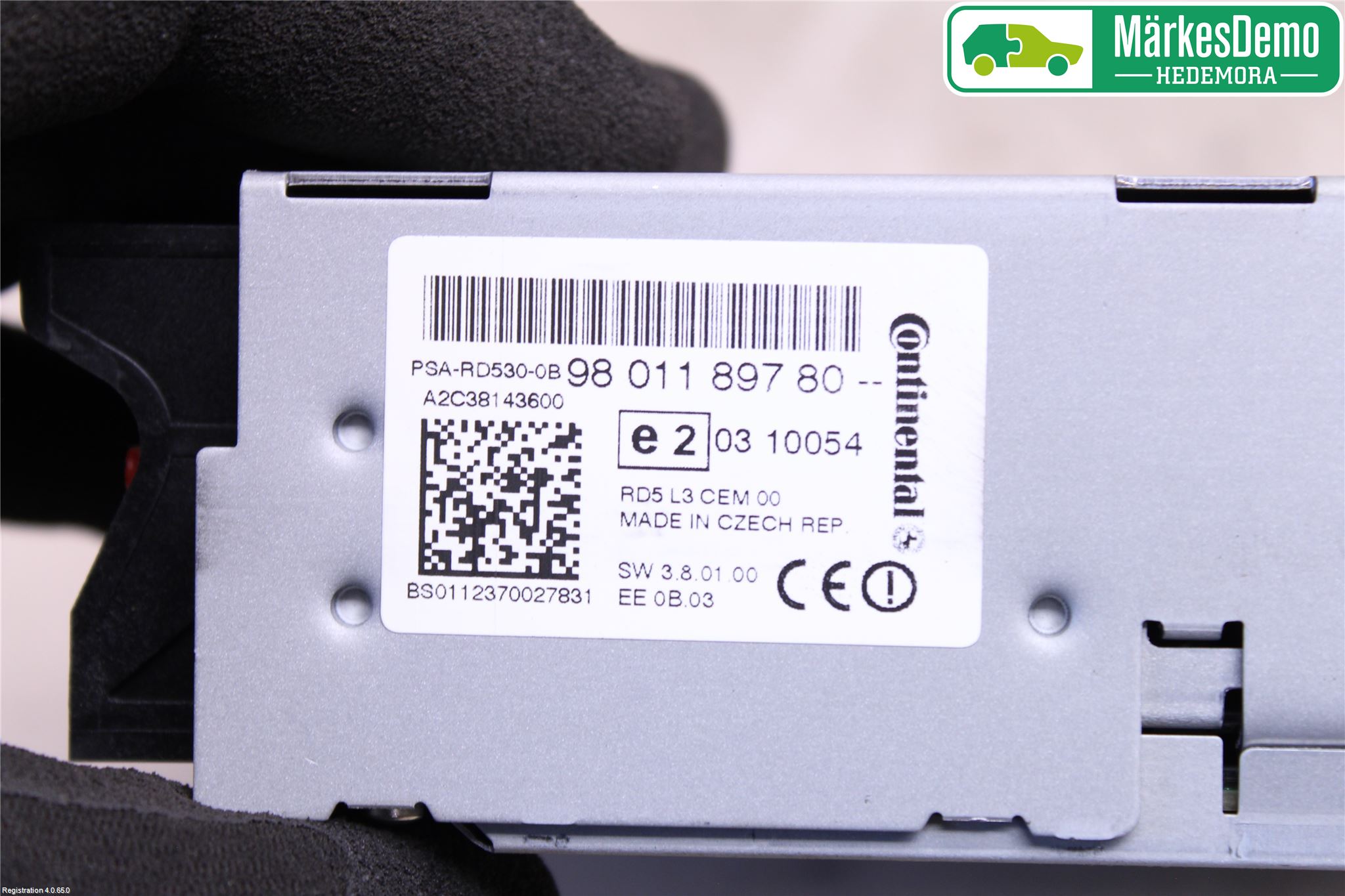 Citroen C4 II 11-18 Cd Radio - Multimediapanel