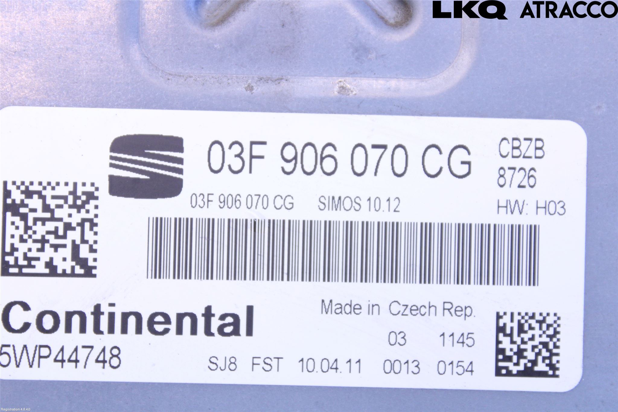 Seat LEON 06-12 Styrenhet Insprut Bensin