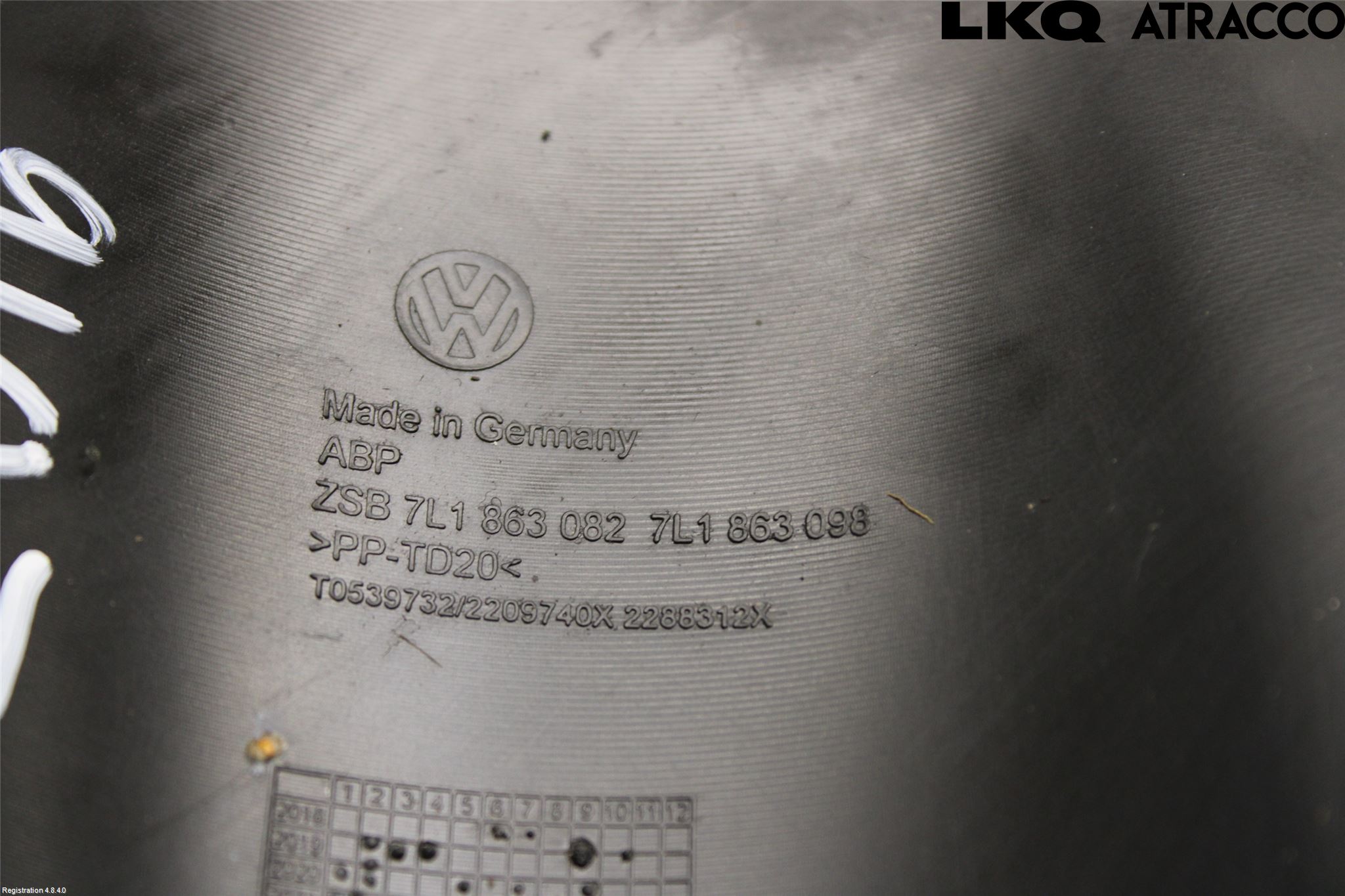 Volkswagen VW TRANSP/CARAVELLE (T7) 22-24 Instrumentbräda Sparkskydd