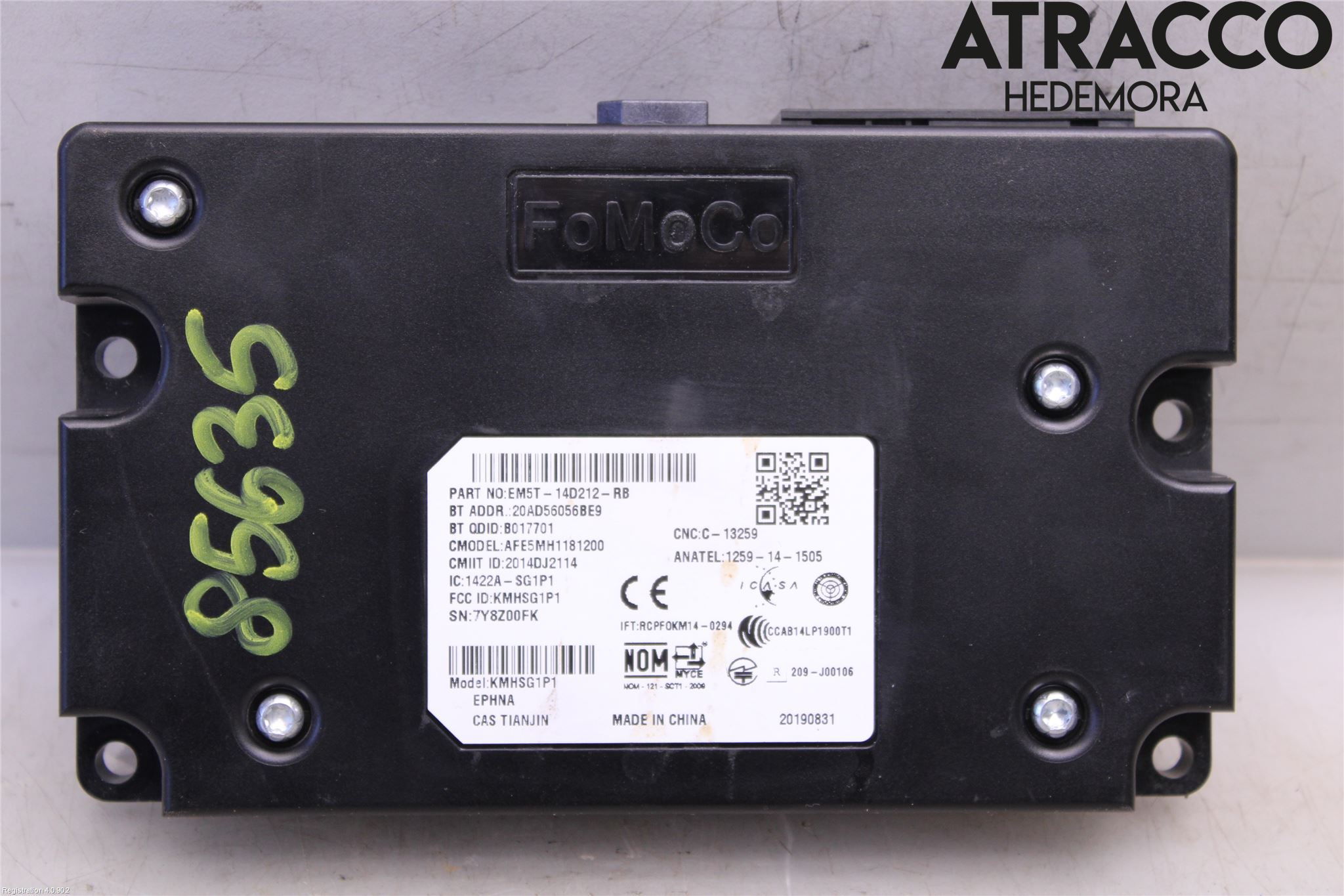 Ford RANGER EU 12-23 Styrenhet Övrigt