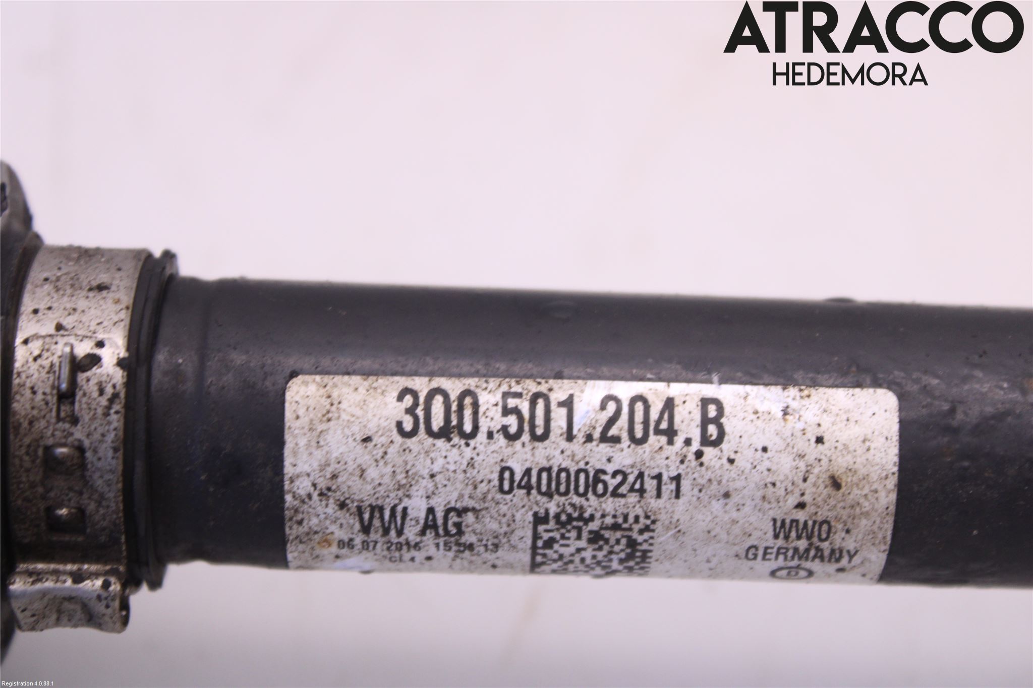 Volkswagen VW TIGUAN 16-24 Drivaxel Bak Höger