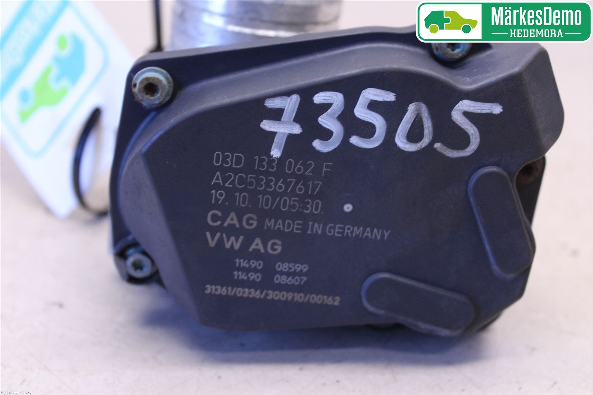 Skoda FABIA 07-14 Injspjällhus