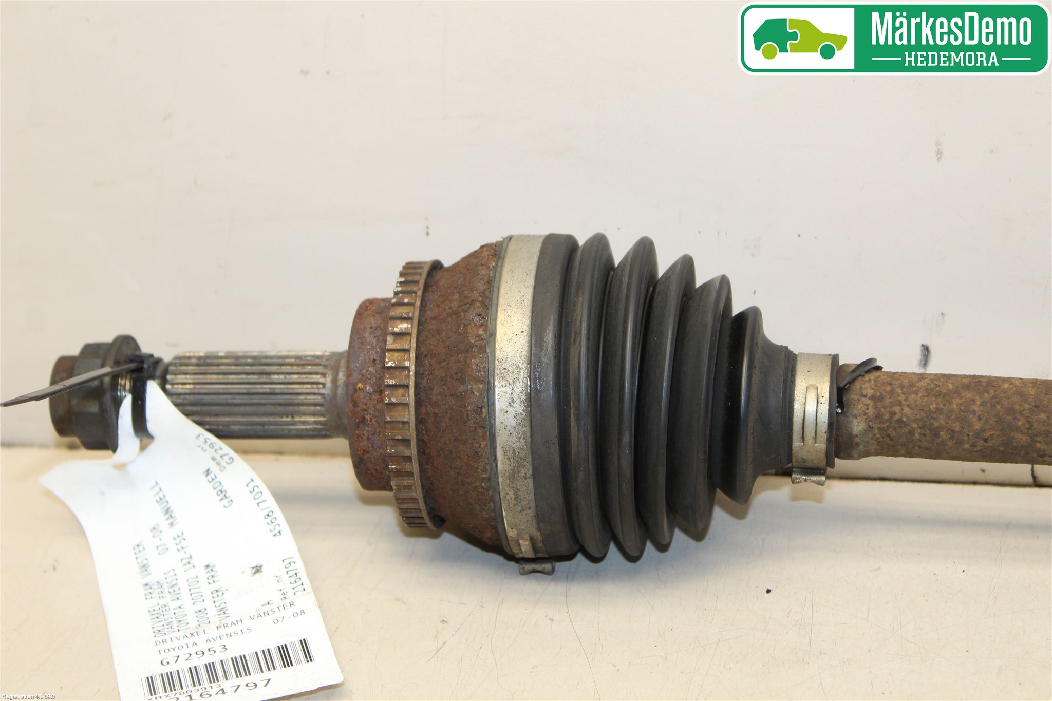 Toyota AVENSIS 07-08 Drivaxel Fram Vänster