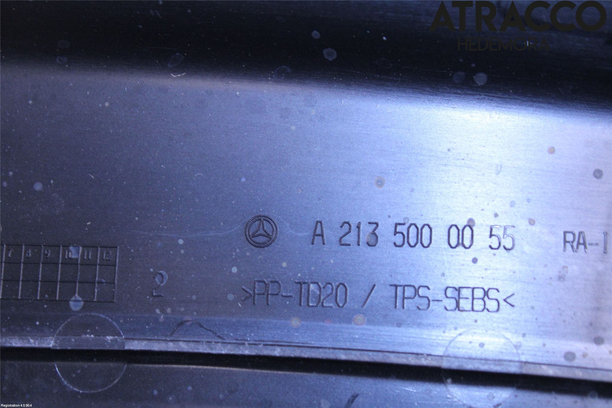 Mercedes-Benz MB E-KLASS (W213) 16-23 Deflektor Plåt-Plast Kylning