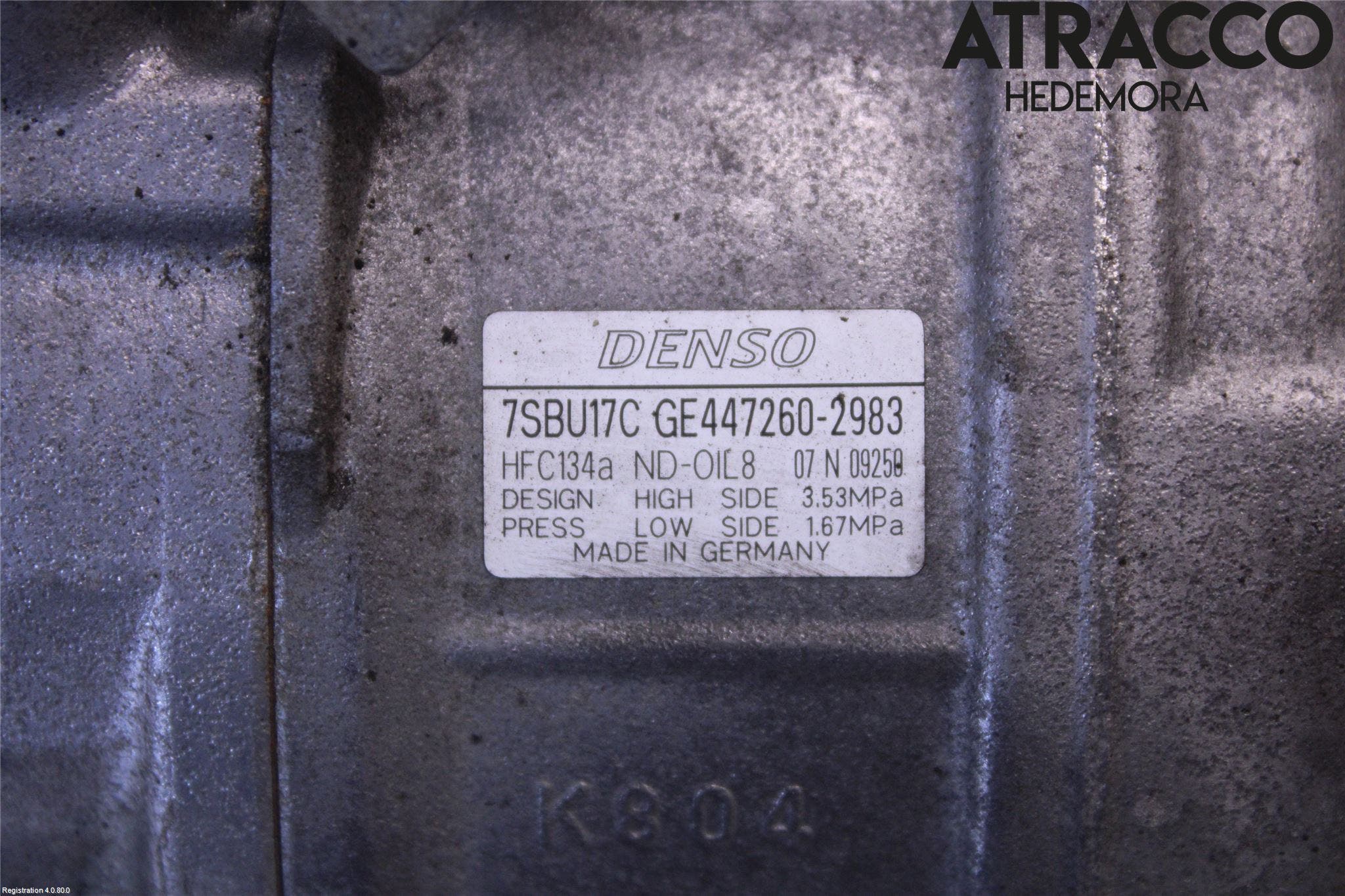 BMW 5 F10/F11/F18 09-17 Ac Kompressor
