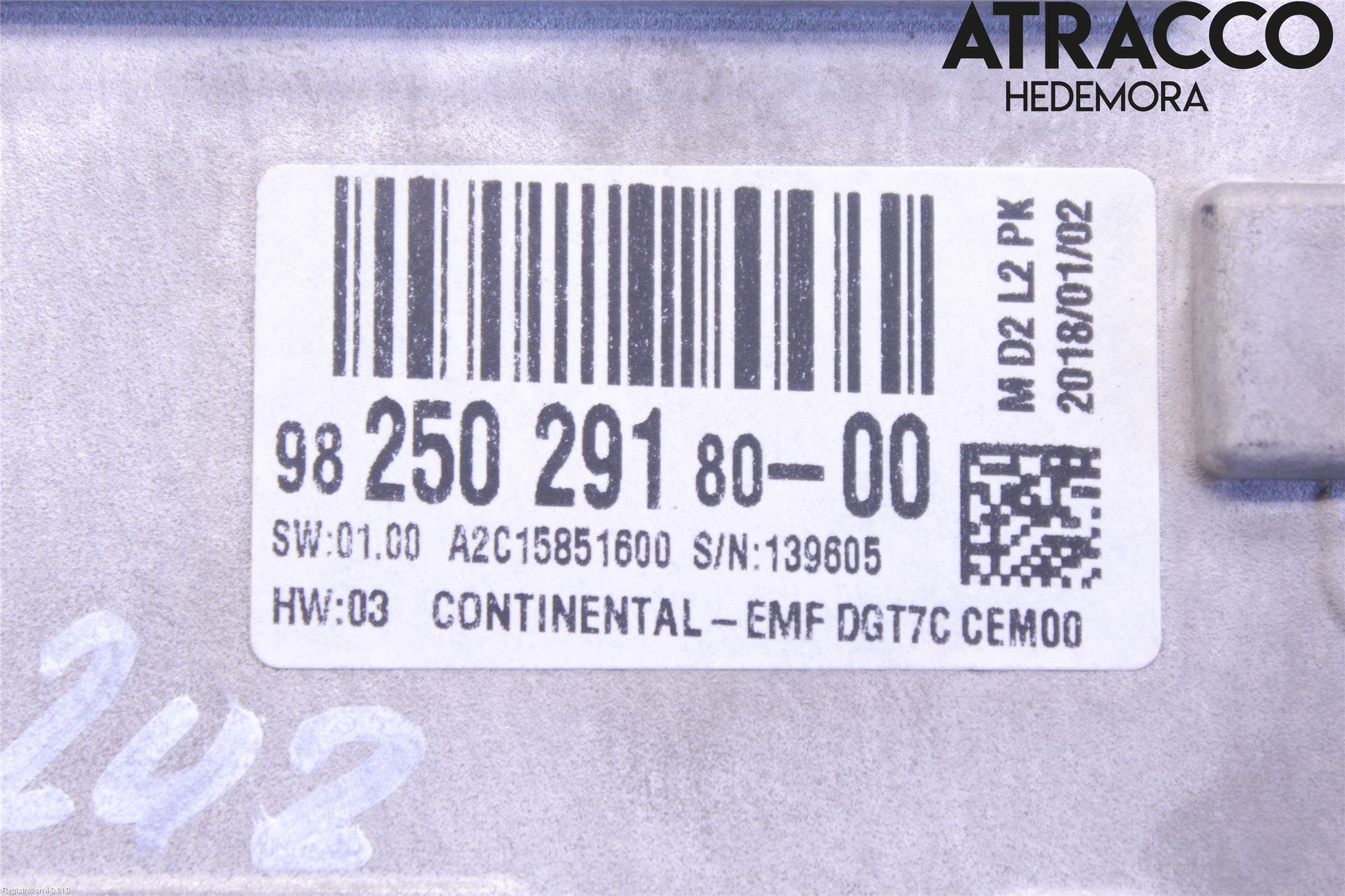 Peugeot 2008 13-20 Bildskärm