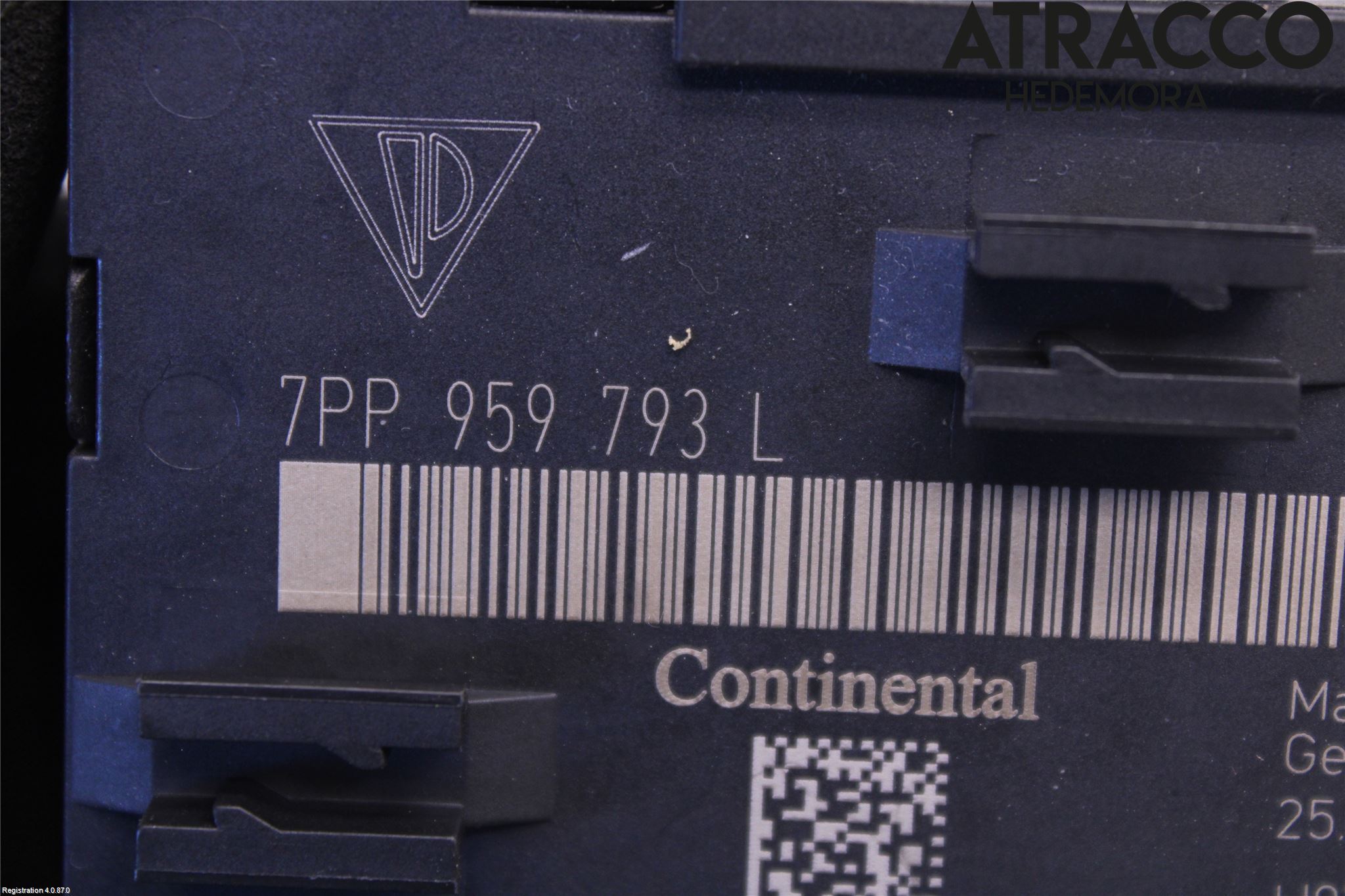 Porsche CAYENNE 03- Styrenhet Dörr