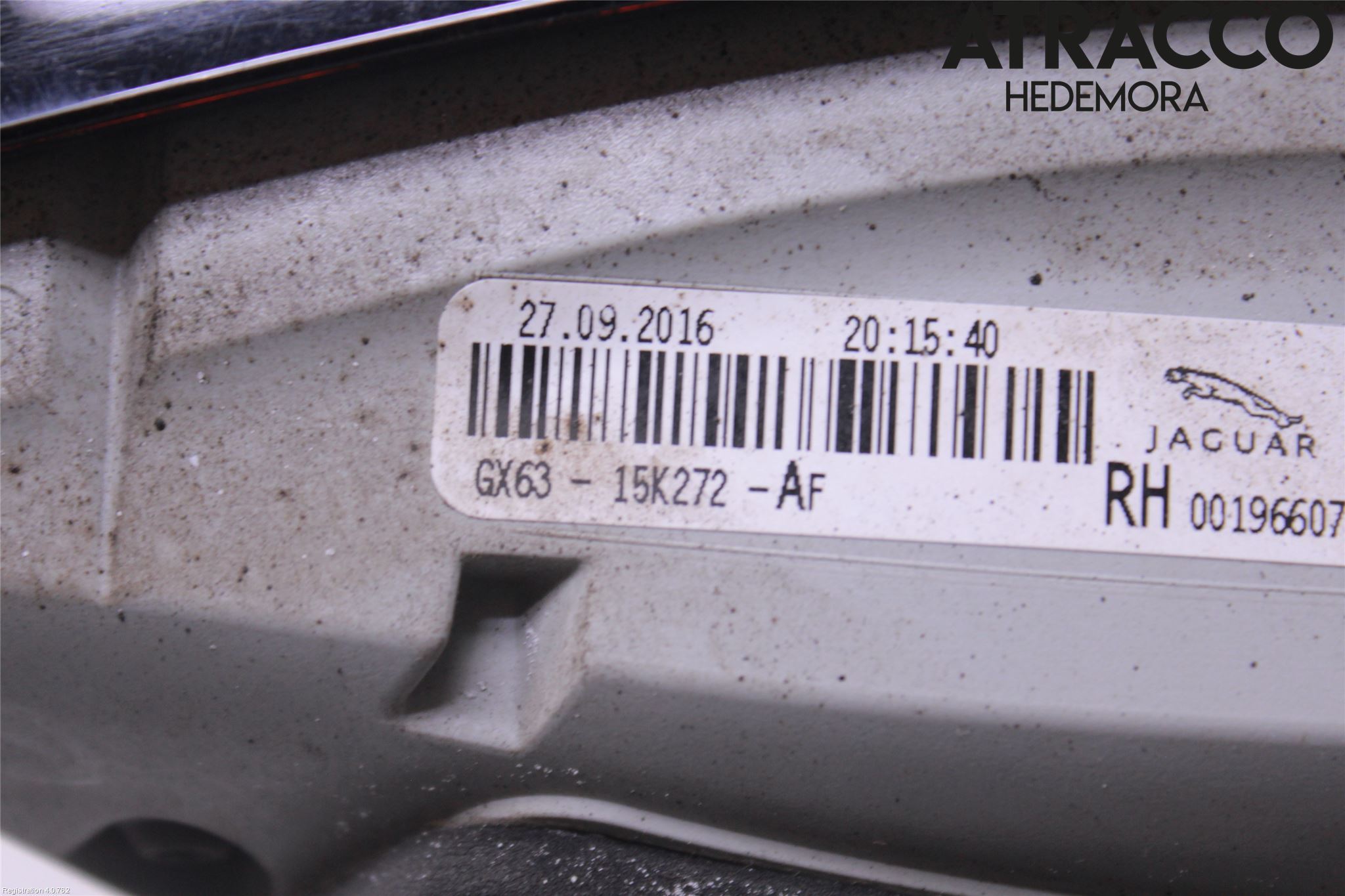 Jaguar XF (X260) 16-24 Bakljus Lucka Hö