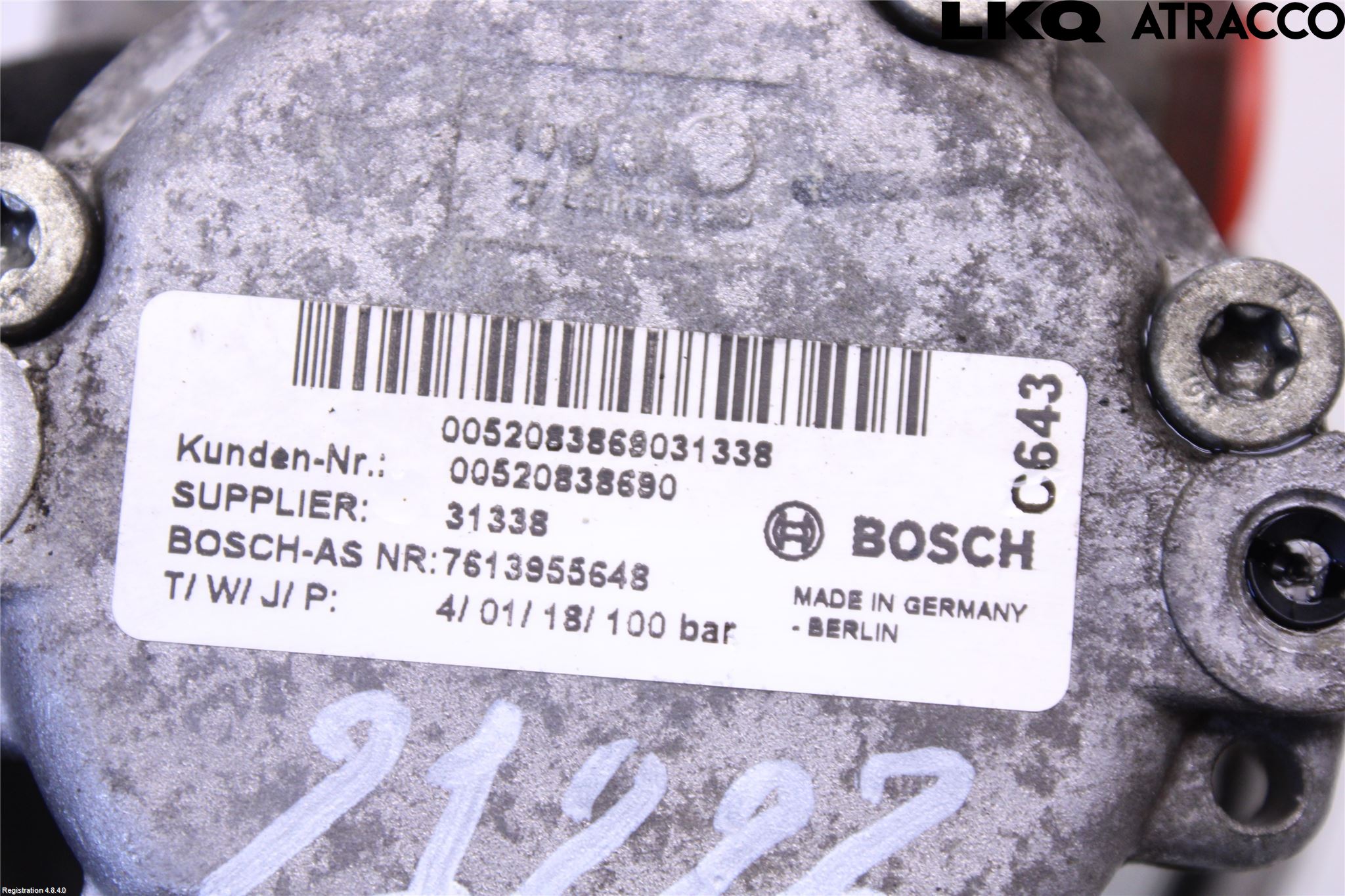 Fiat DOBLO CARGO Styrservopump