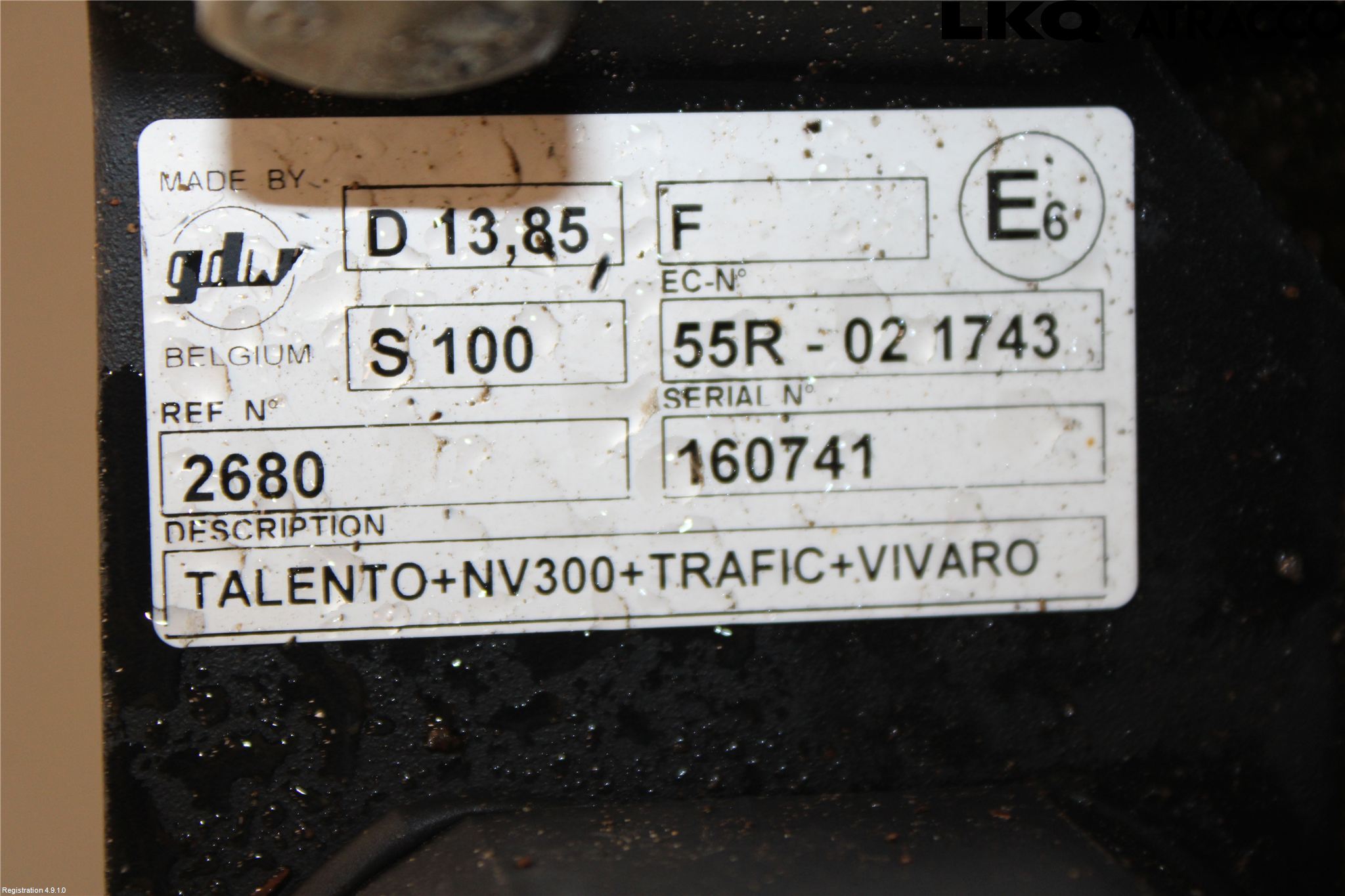 Opel VIVARO 15-19 Dragkrok
