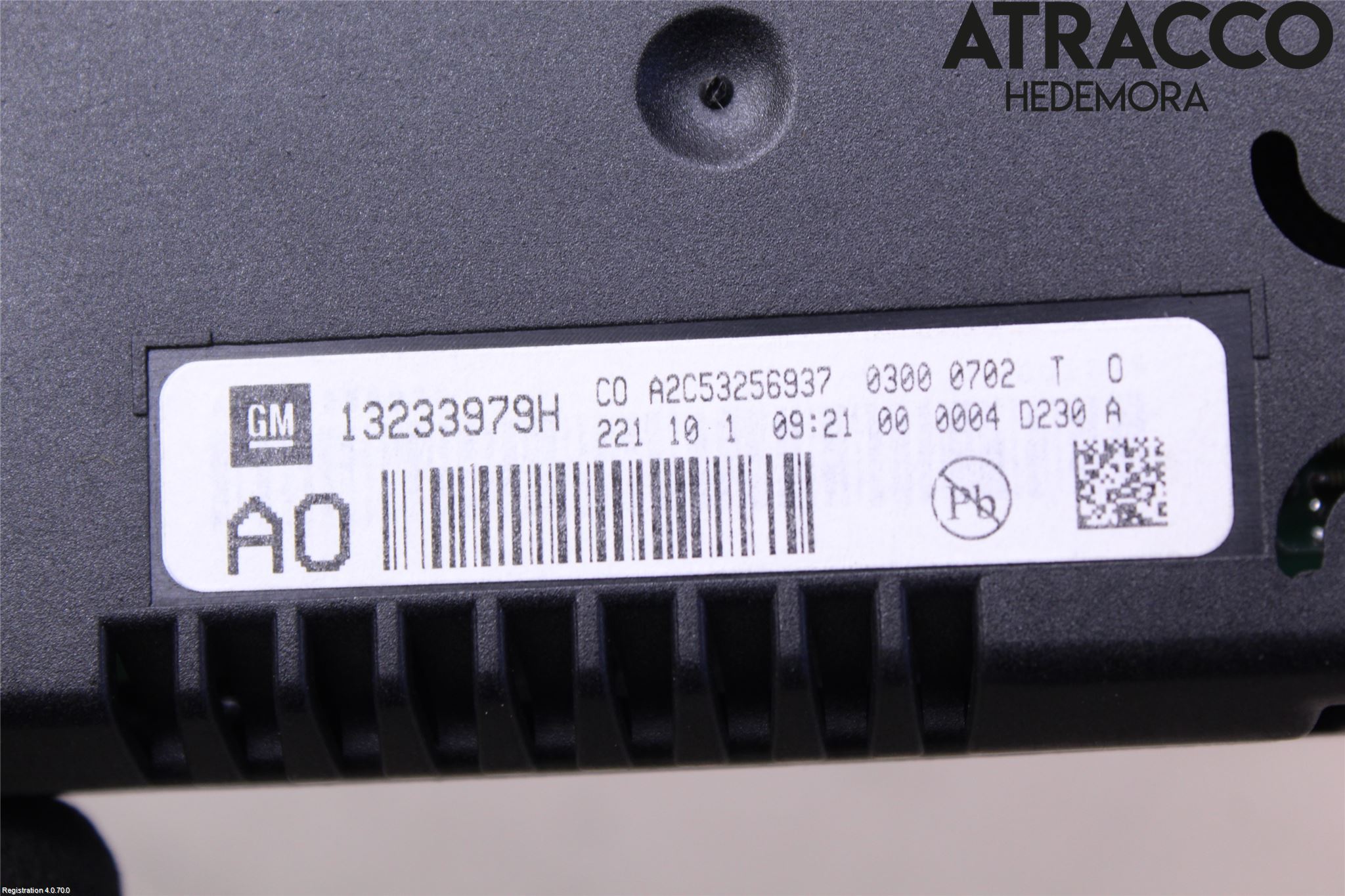 Saab 9-5 10-12 Multifunktionsdisplay