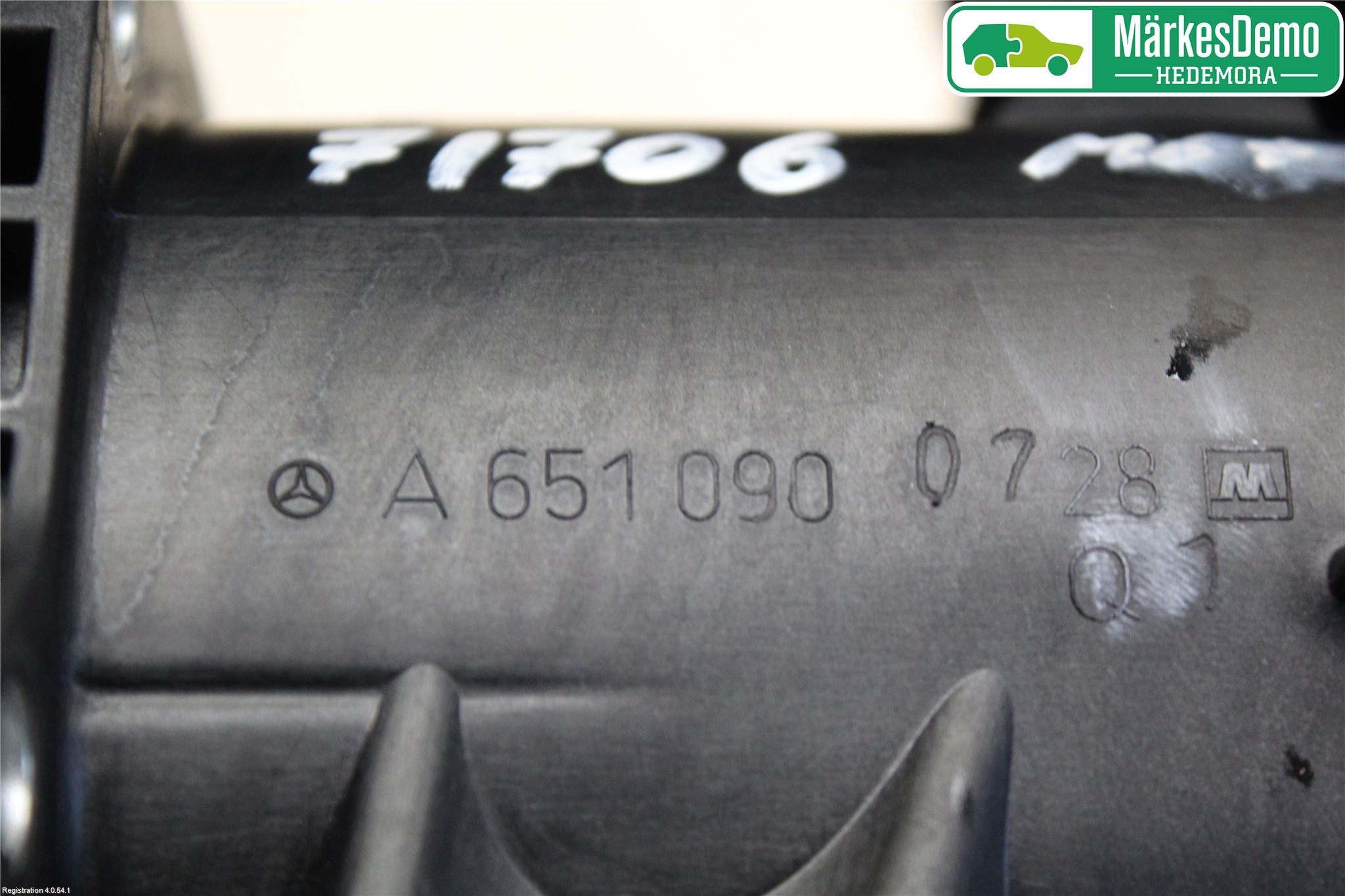 Mercedes-Benz MB C-KLASS (W205) 14-21 Laddluft-Intercoolerrör