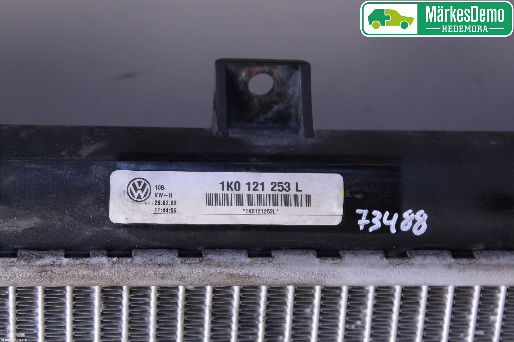 Volkswagen VW PASSAT 05-11 Kylare Man