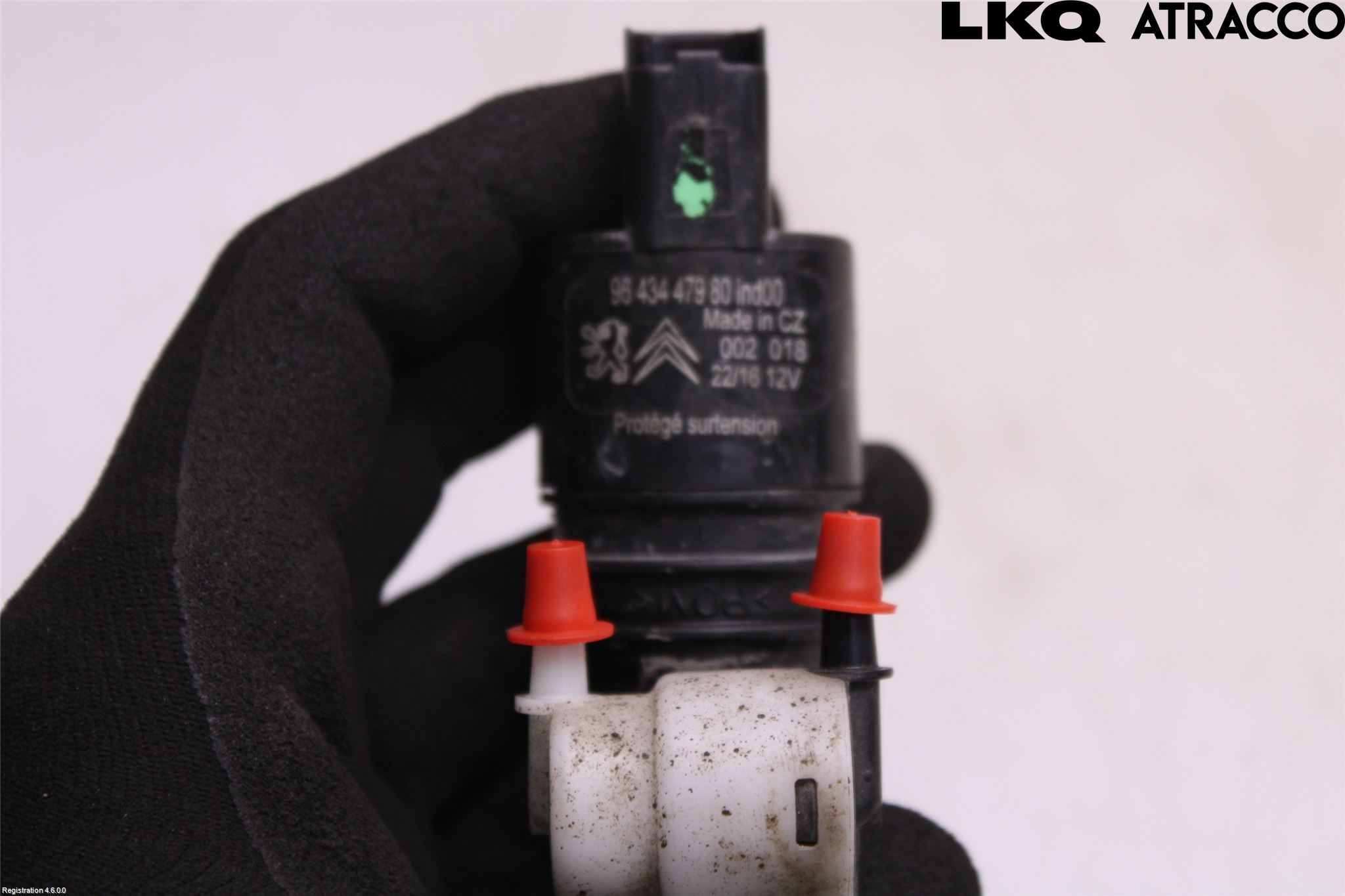 Citroen C4 CACTUS 14-20 Spolarpump Vindruta