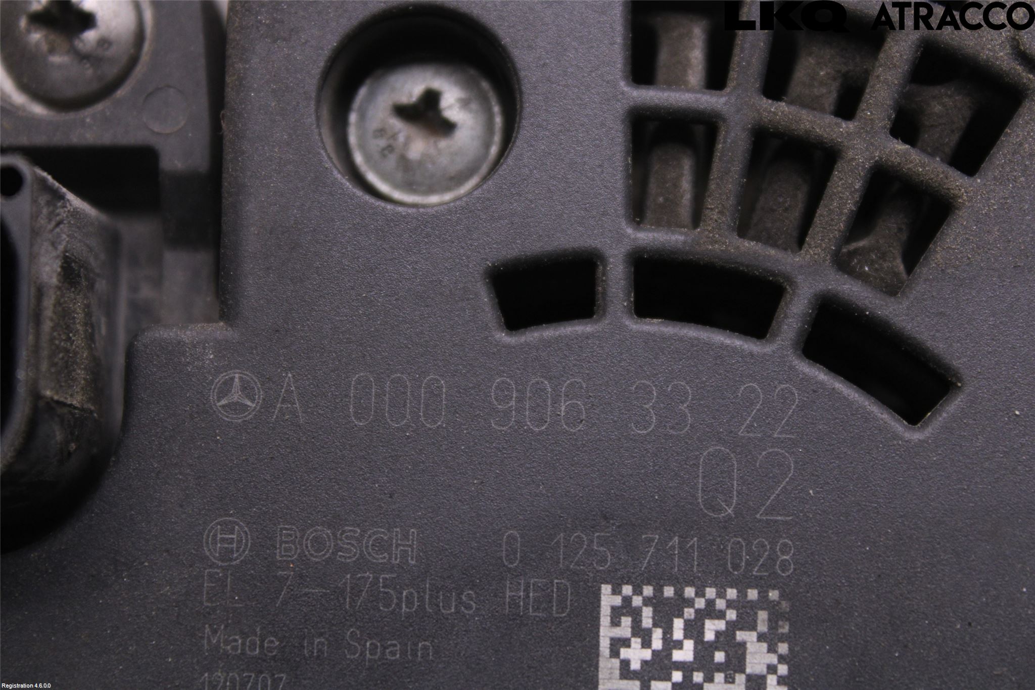Mercedes-Benz MB B-KLASS (W246/W242) 12-19 Generator
