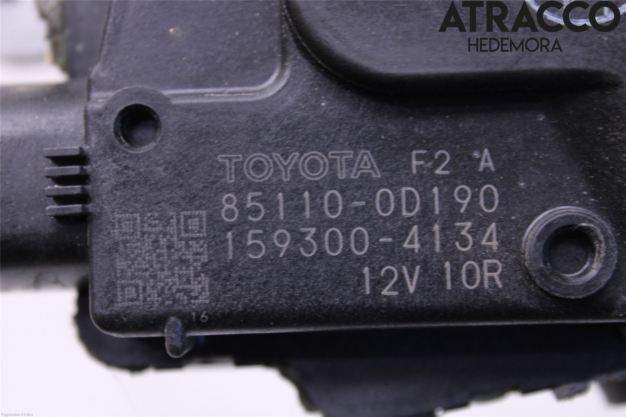Toyota YARIS XP130 15-20 Torkarmotor Vindruta