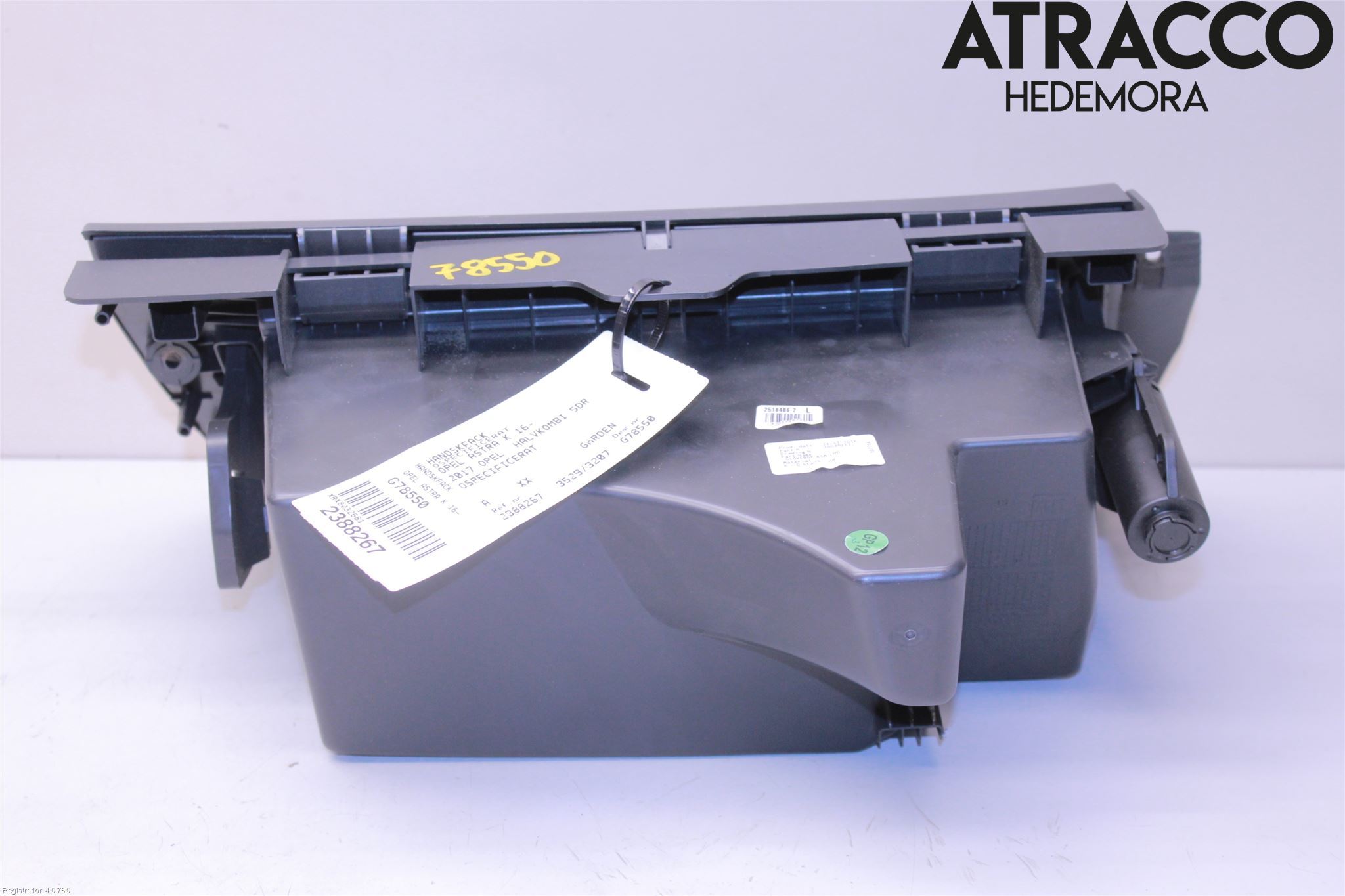 Opel ASTRA K 16-22 Handskfack