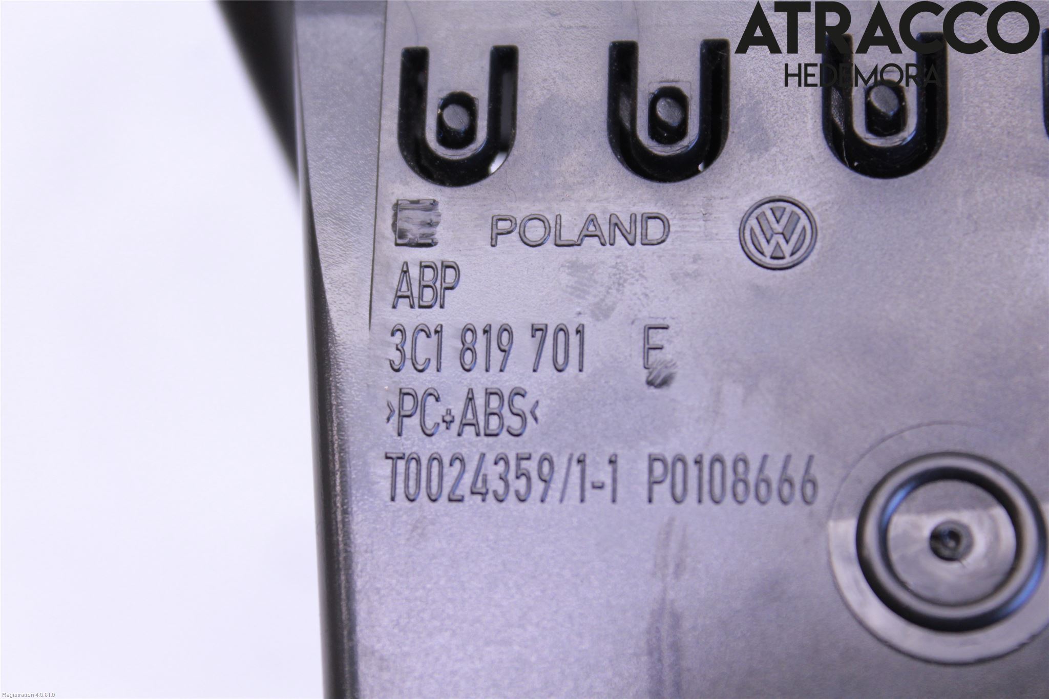 Volkswagen VW PASSAT 05-11 Defrosterkanal-Munstycke