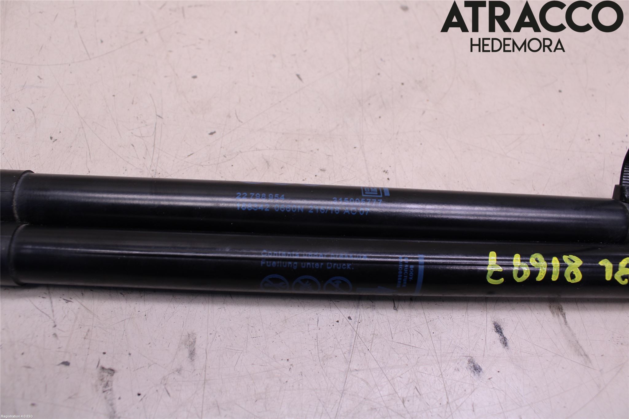 Opel INSIGNIA 17- Gasfjäder Baklucka