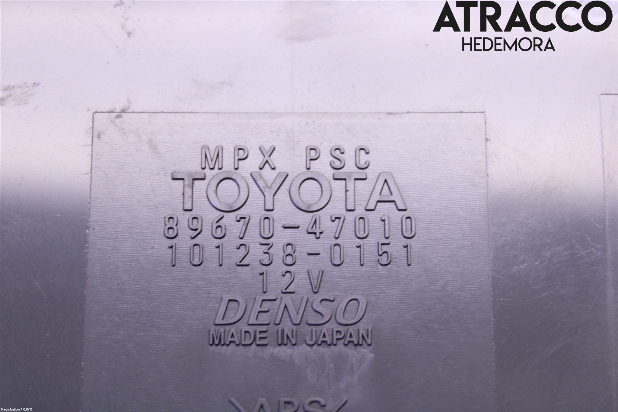 Toyota PRIUS NWH20 04-08 Styrenhet Övrigt