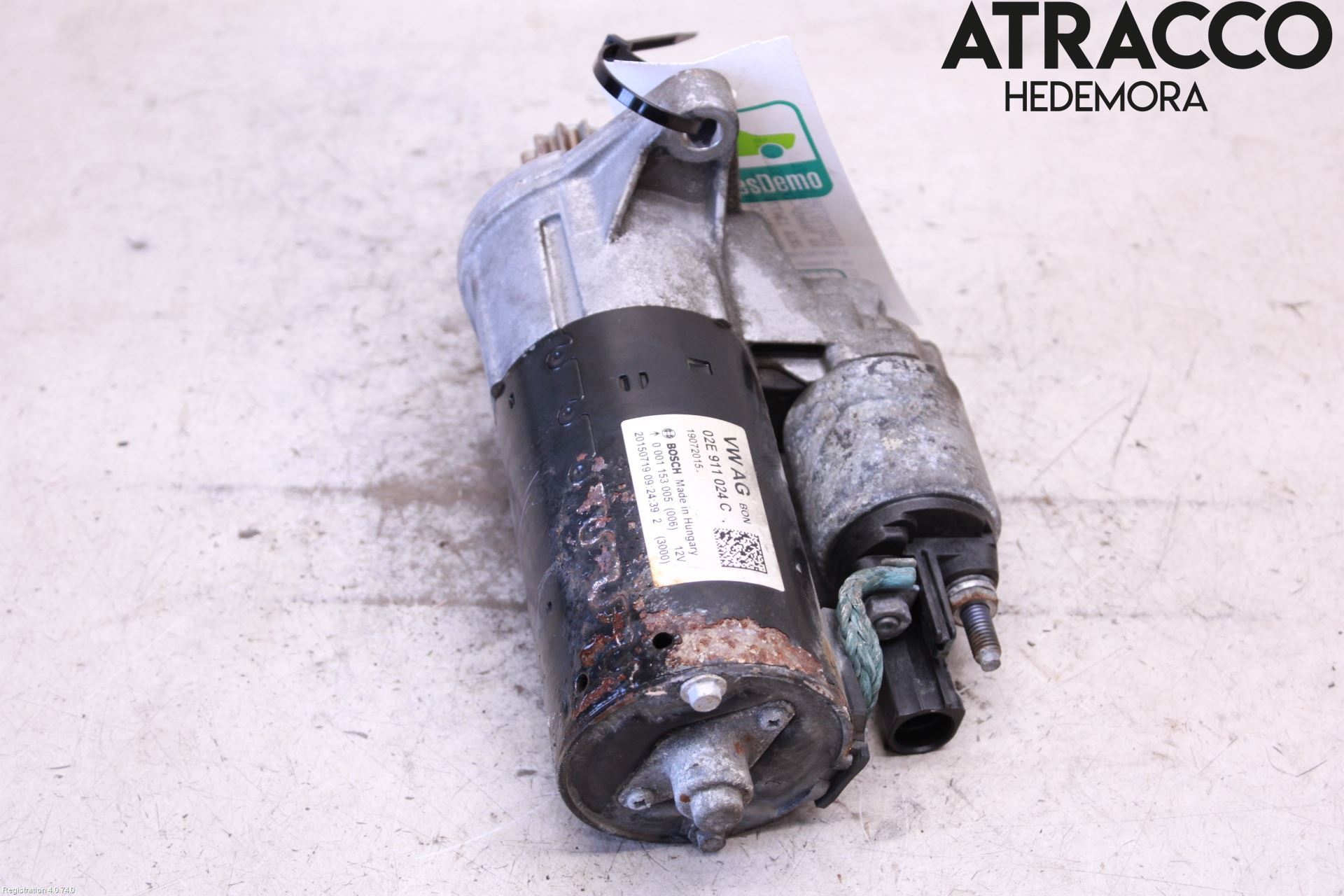 Volkswagen VW TRANSP/CARAVELLE (T6) 16-22 Startmotor Diesel
