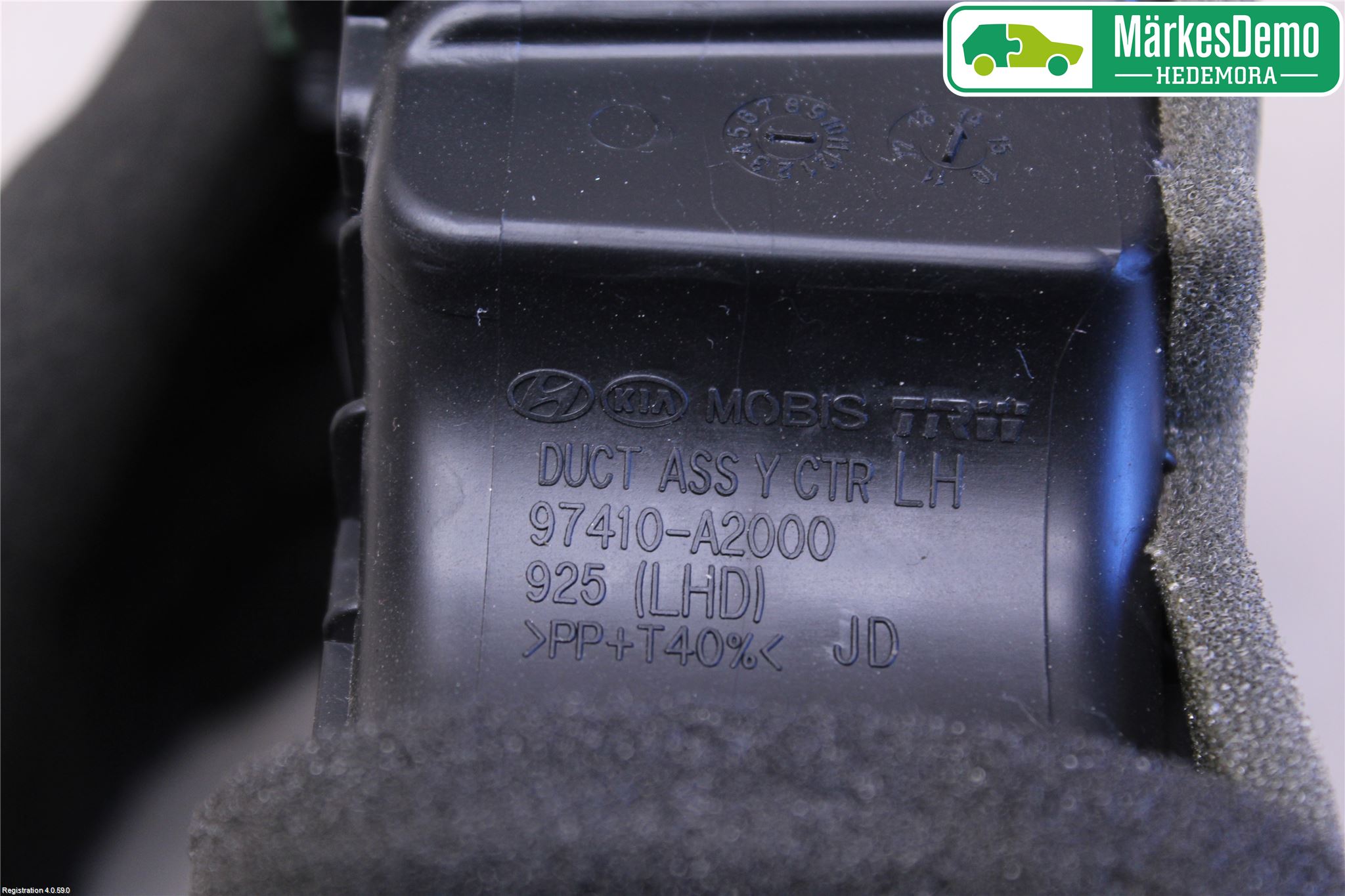 Kia CEED 12-18 Defrosterkanal-Munstycke