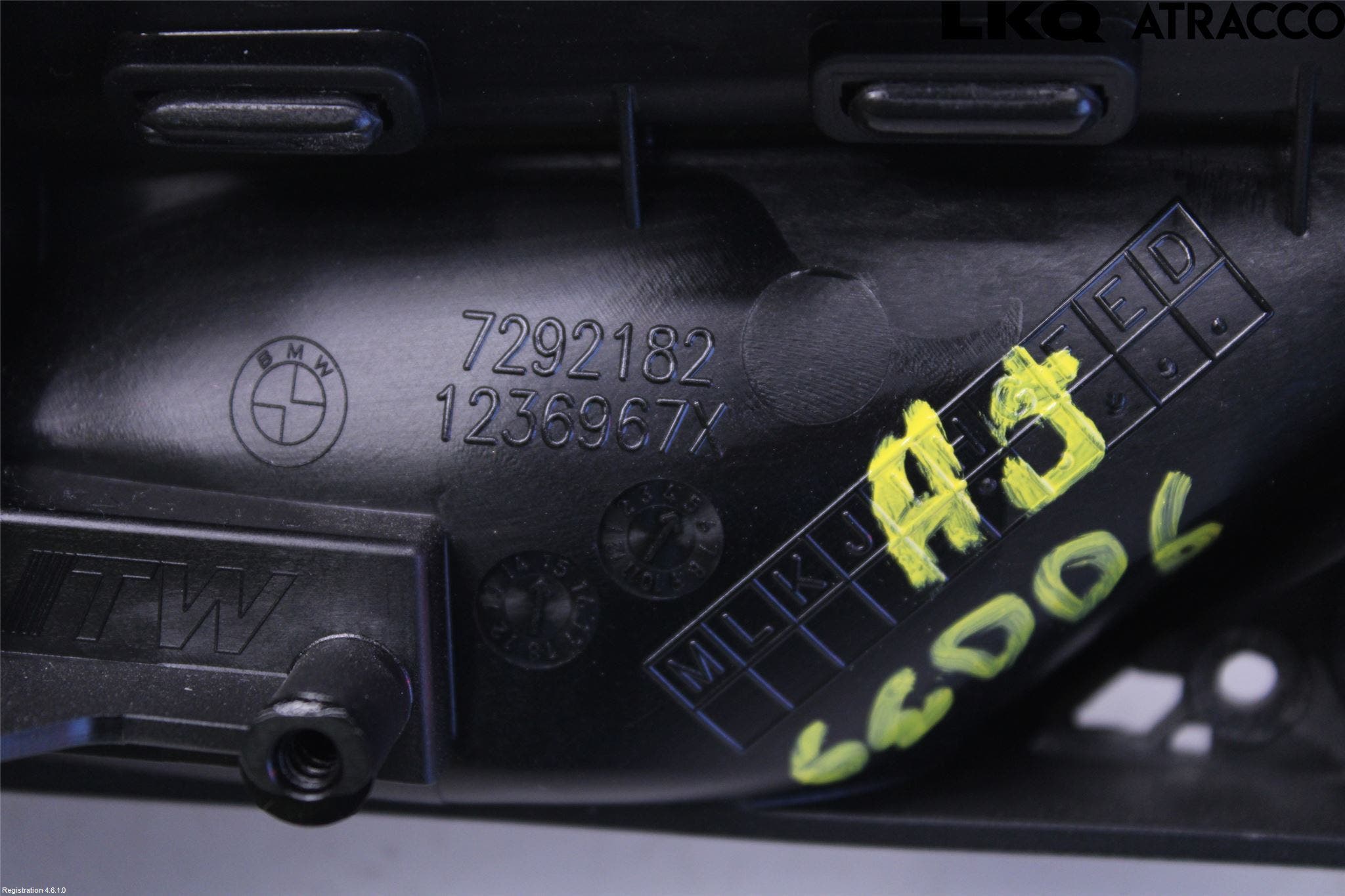 BMW X6 F16 14-19 Dörrhandtag Inre Hö