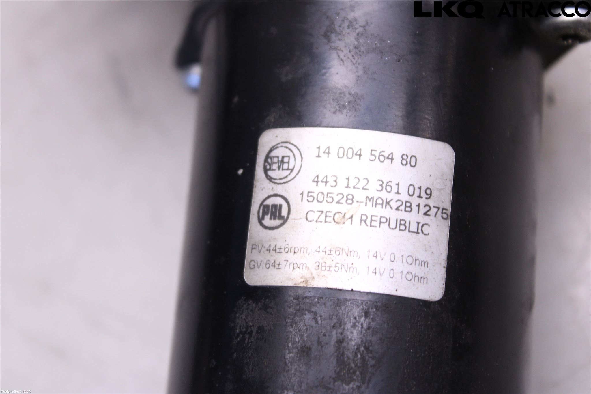 Toyota PROACE I 13-16 Torkarmotor Vindruta