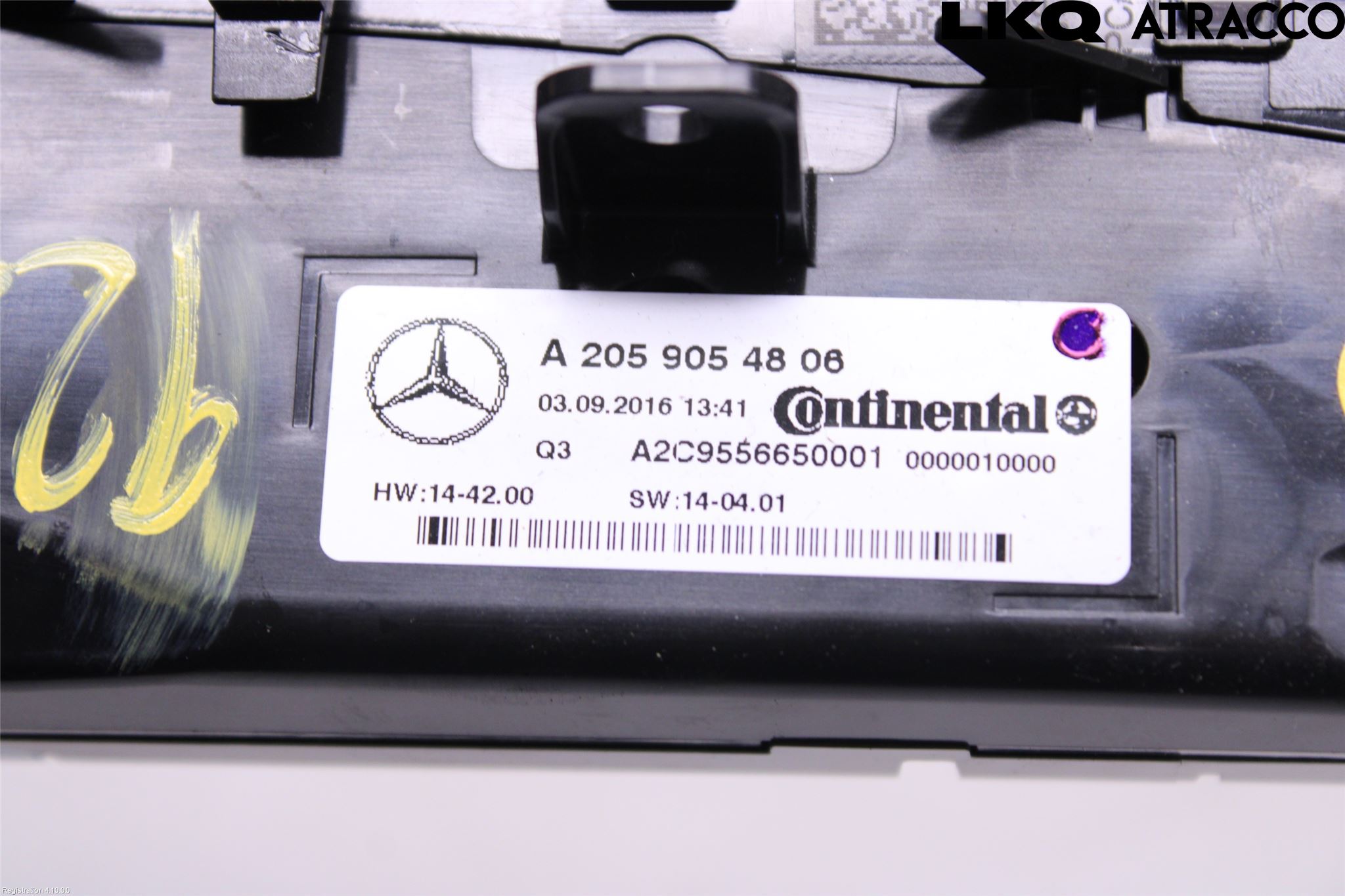 Mercedes-Benz MB C-KLASS (W205) 14-21 Ac Styrenhet Ac Manöveren