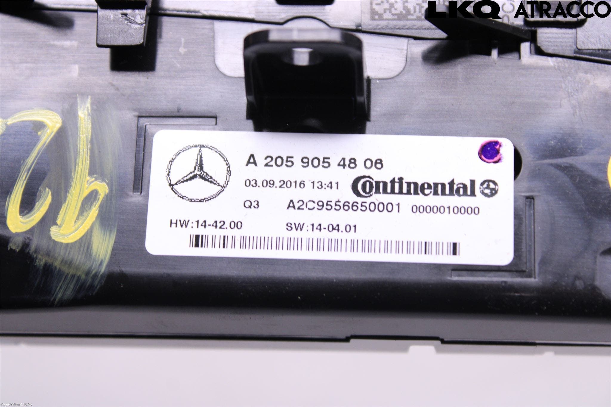 Mercedes-Benz MB C-KLASS (W205) 14-21 Ac Styrenhet Ac Manöveren