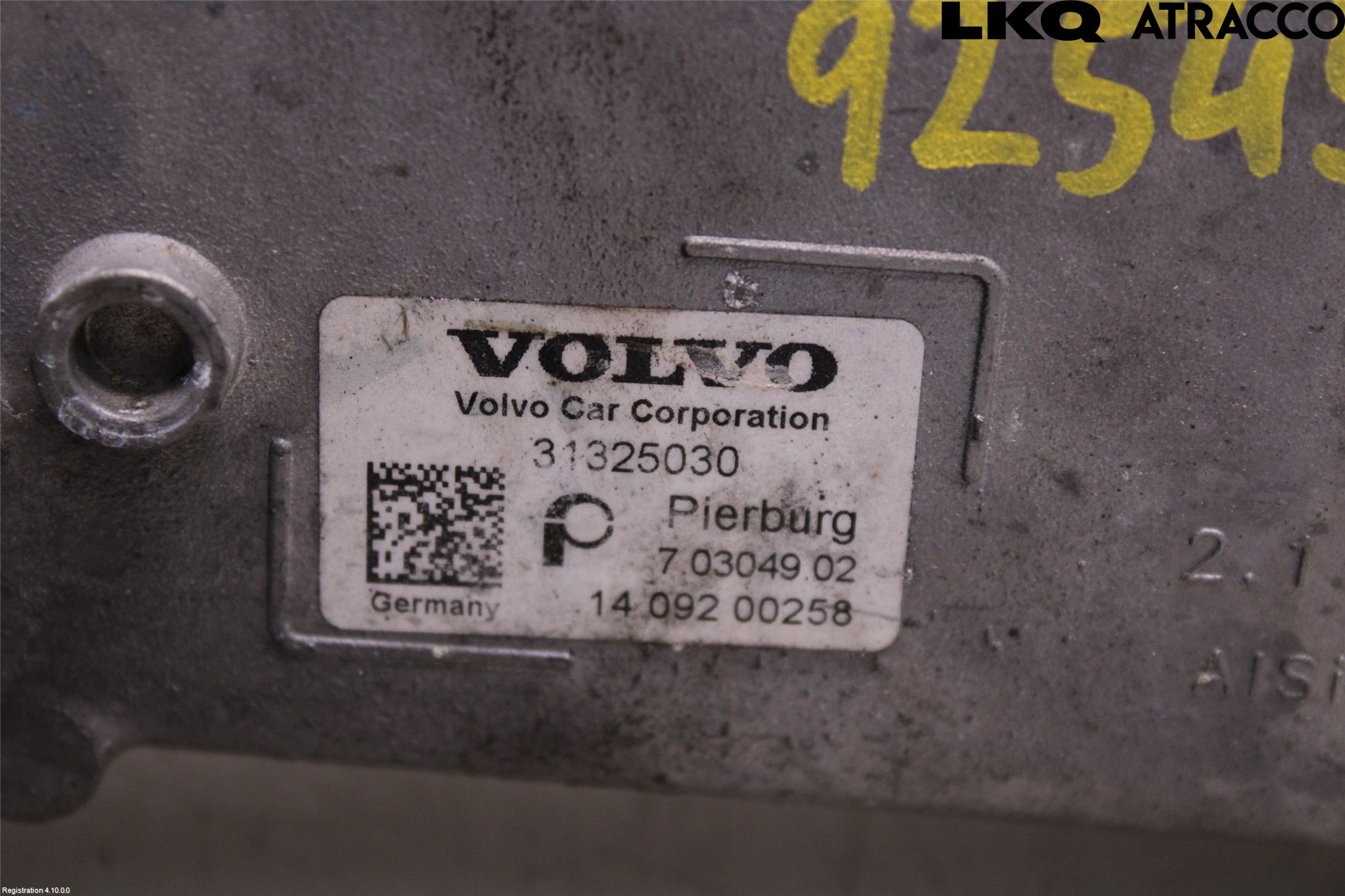 Volvo XC60 14-17 Avgaskylare