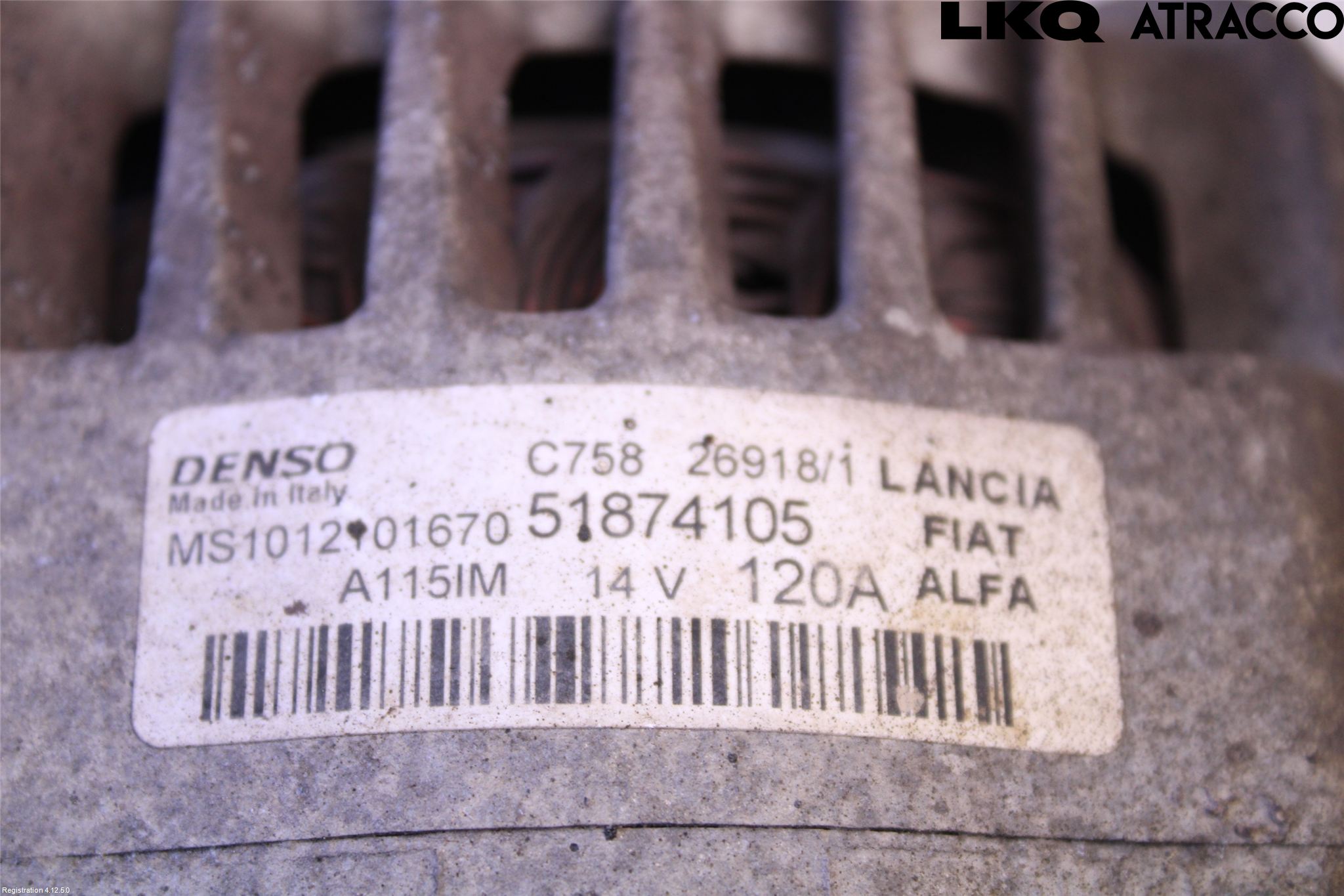 Fiat PANDA 12- Generator