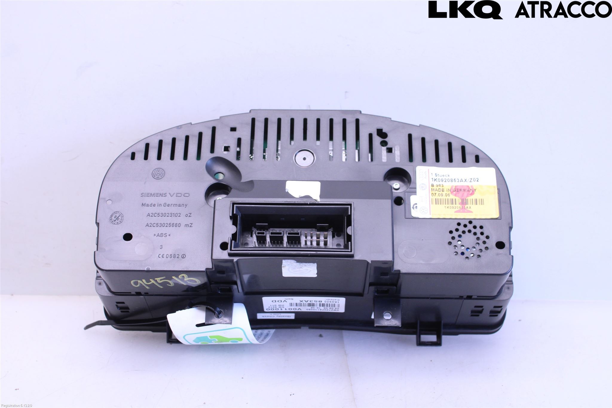 Volkswagen VW GOLF V 04-09 Instrument Komb