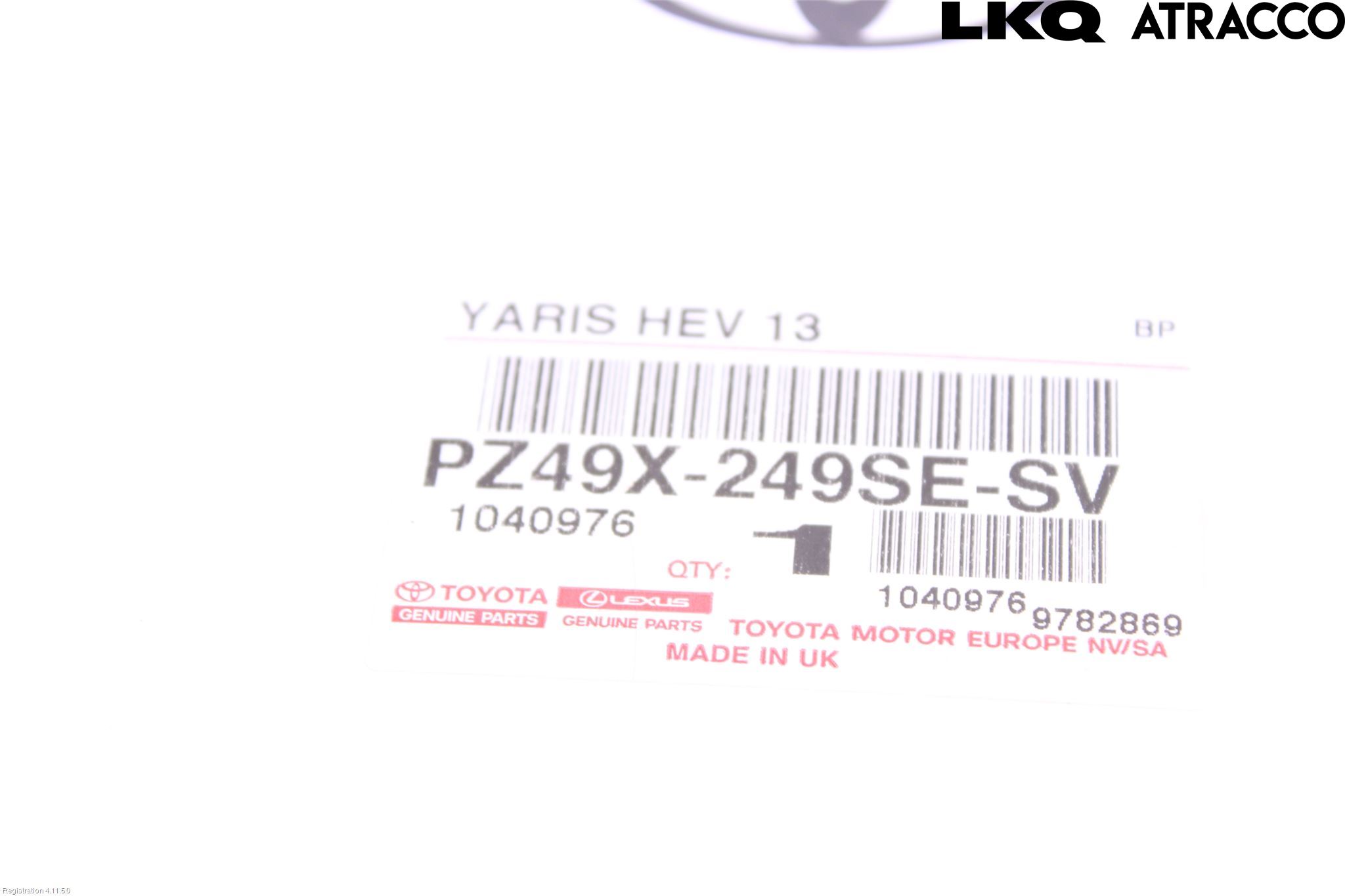 Toyota YARIS XP21 20- Instruktionsbok