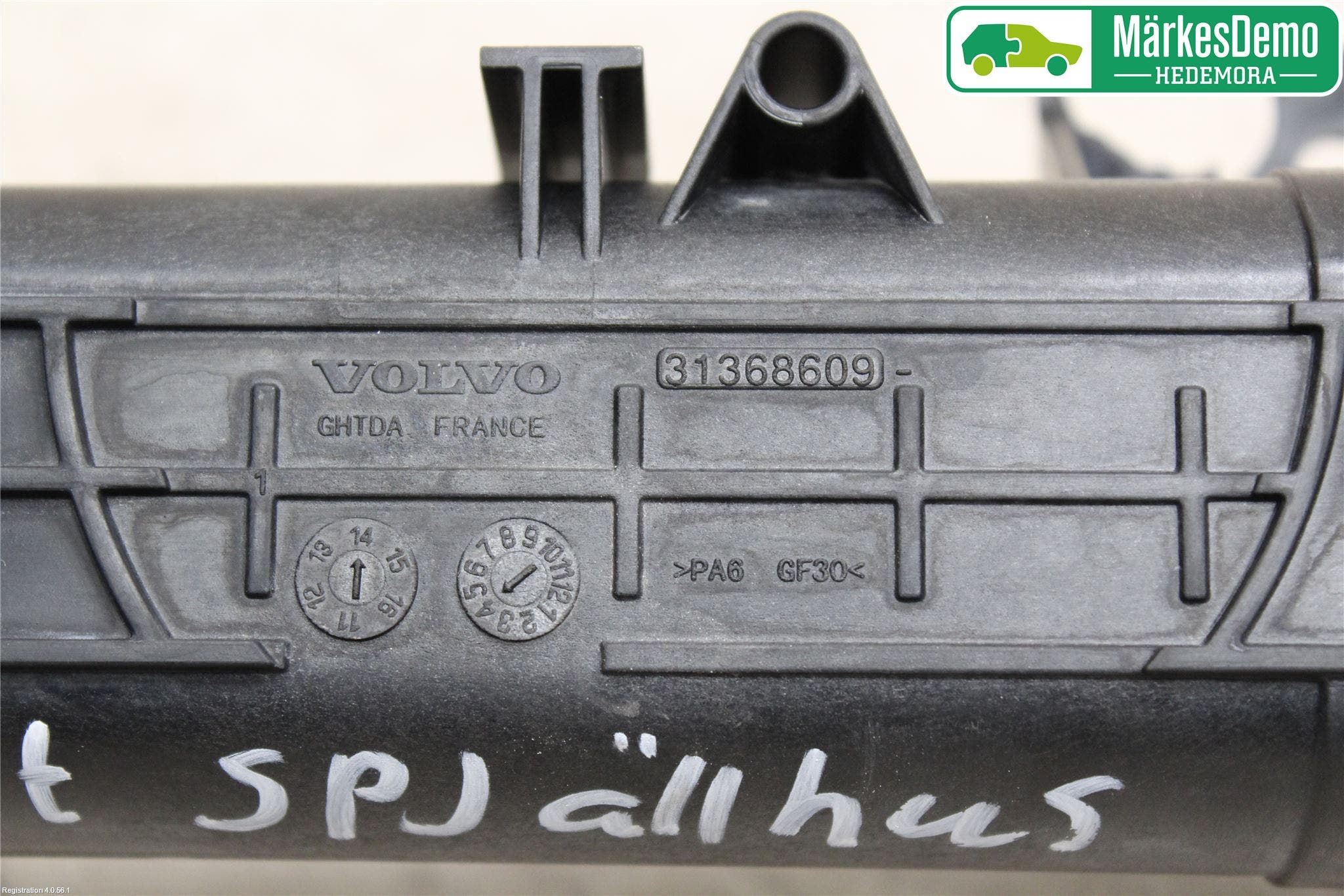 Volvo V70 14-16 Laddluft-Intercoolerrör