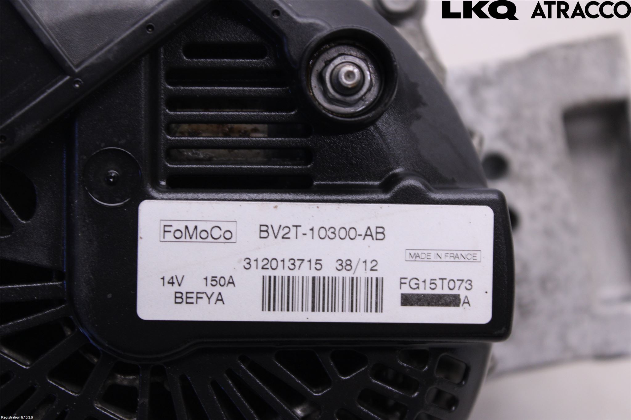 Ford FIESTA 09-12 Generator